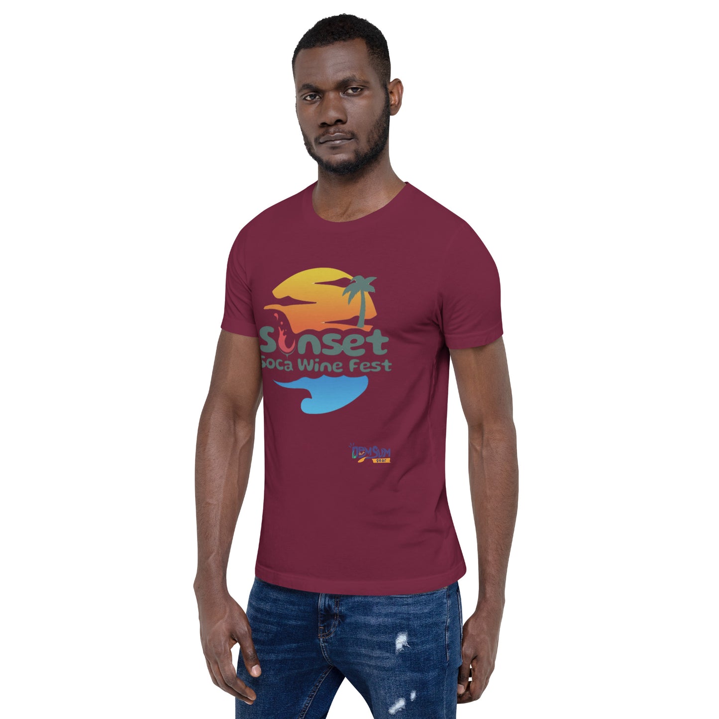 Sunset Soca Unisex t-shirt