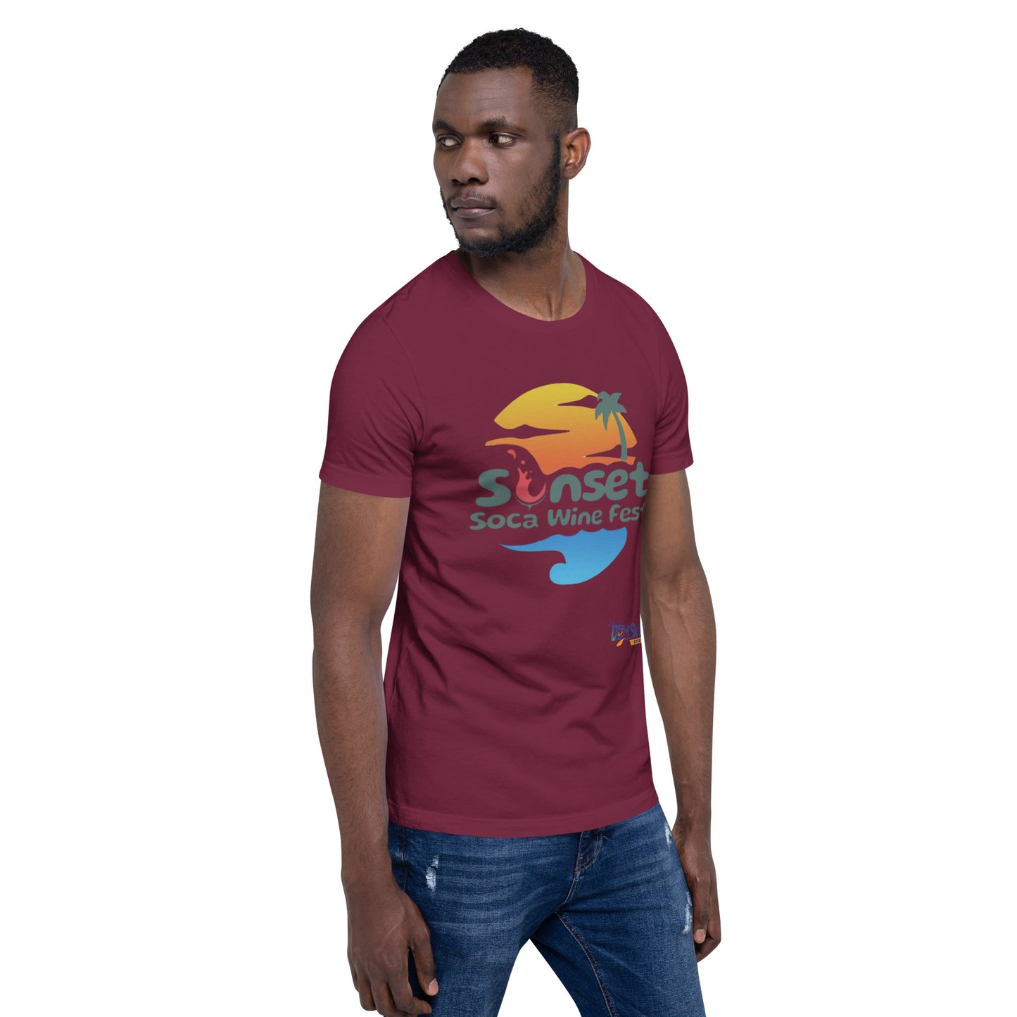 Sunset Soca Unisex t-shirt