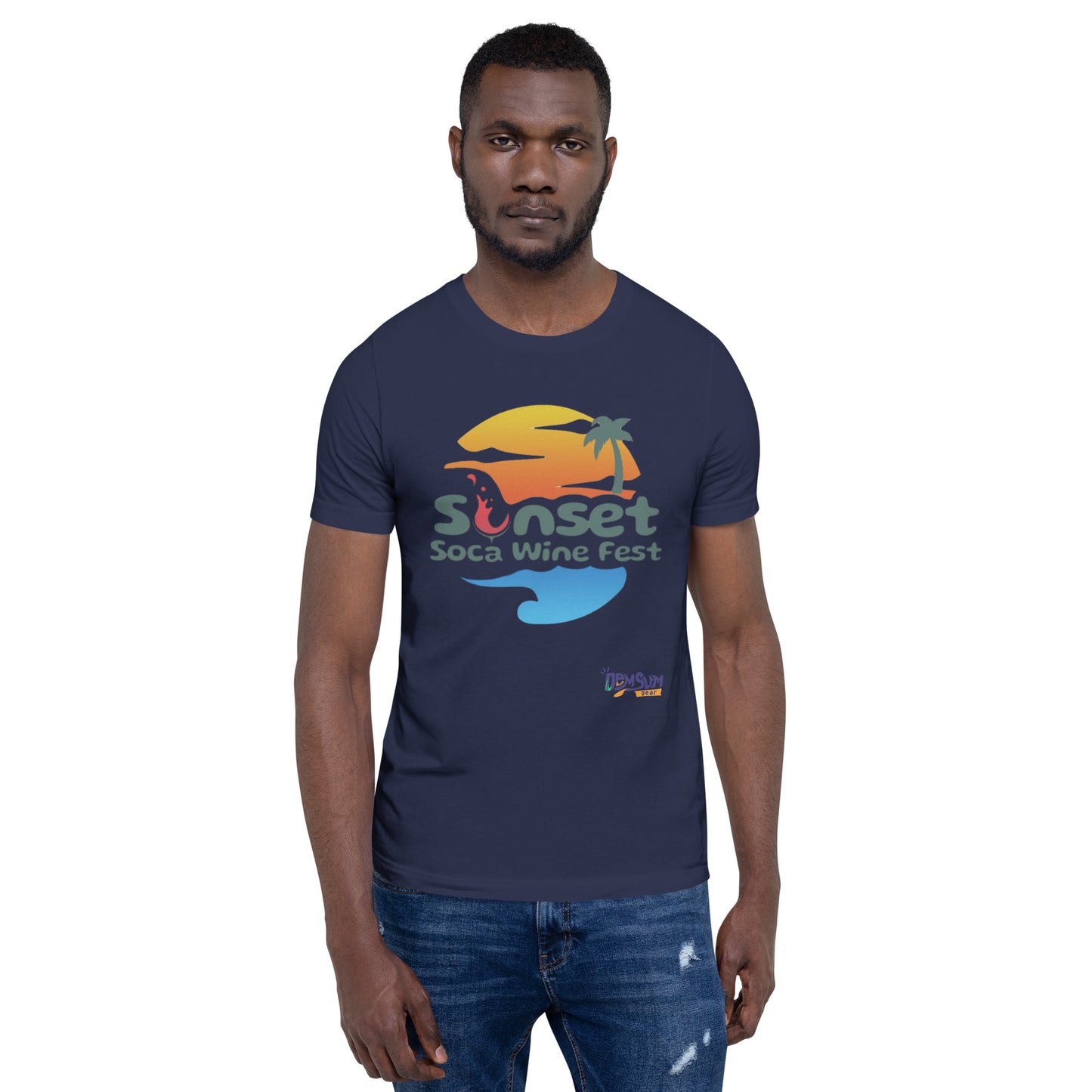 Sunset Soca Unisex t-shirt