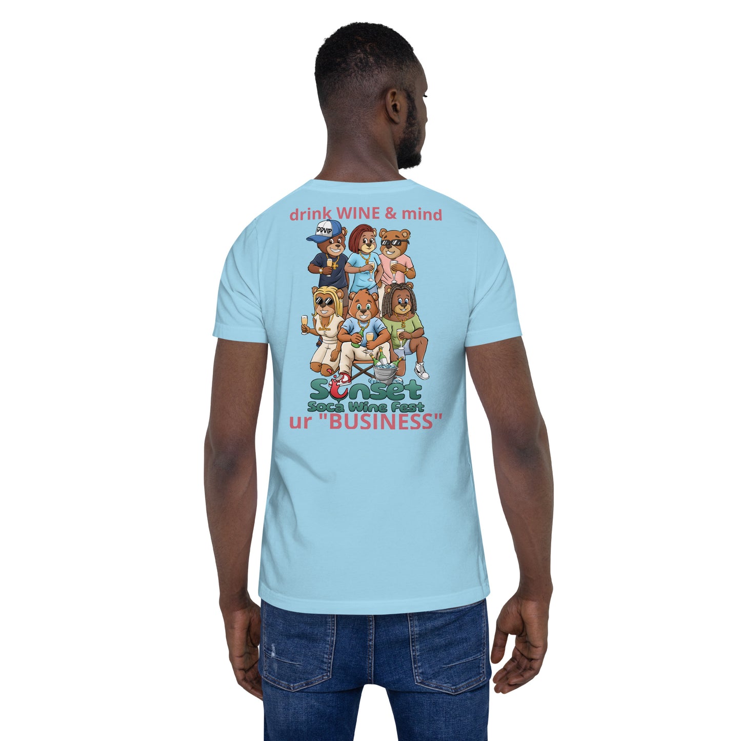 Sunset Soca Unisex t-shirt