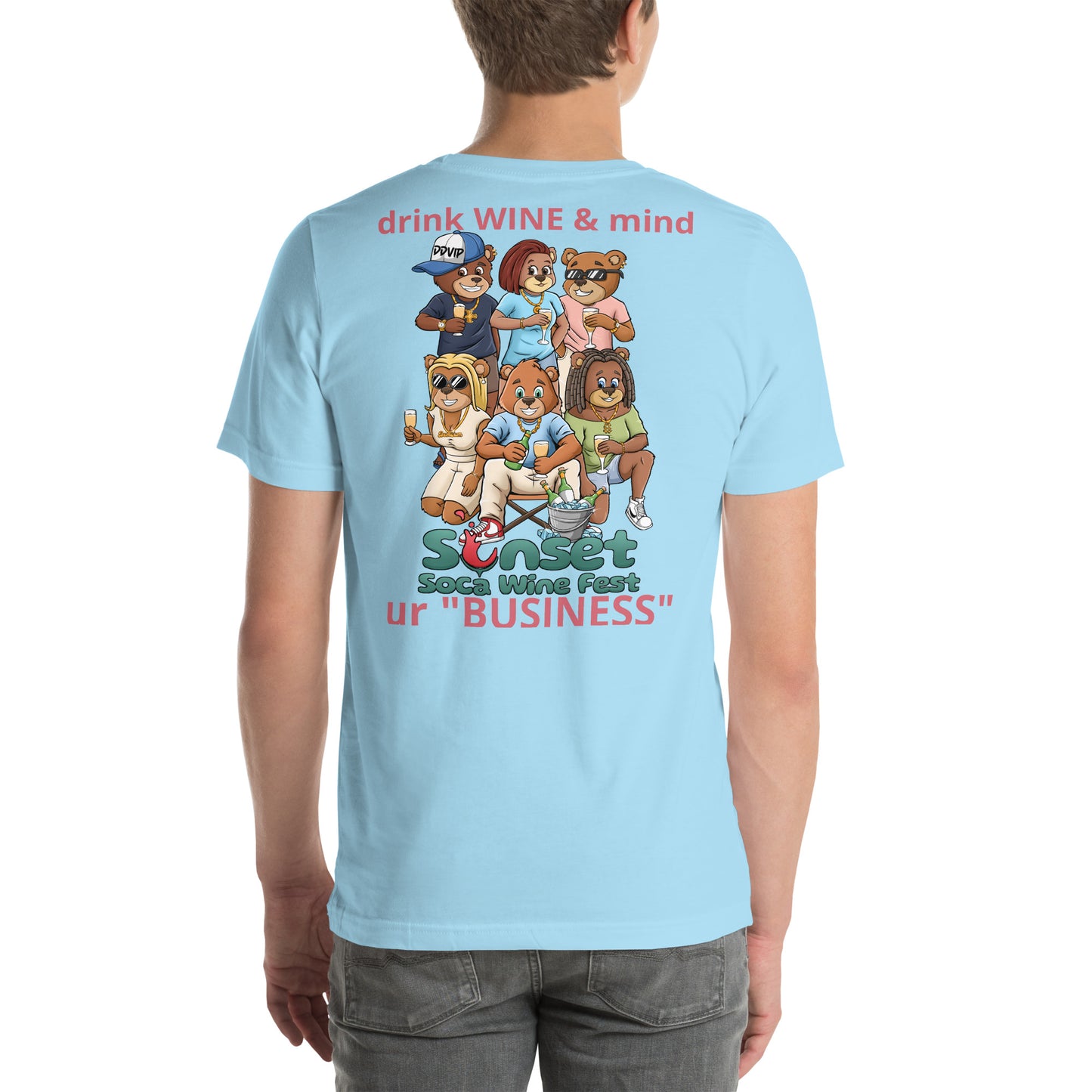 Mind Ur Sunset Soca Unisex t-shirt