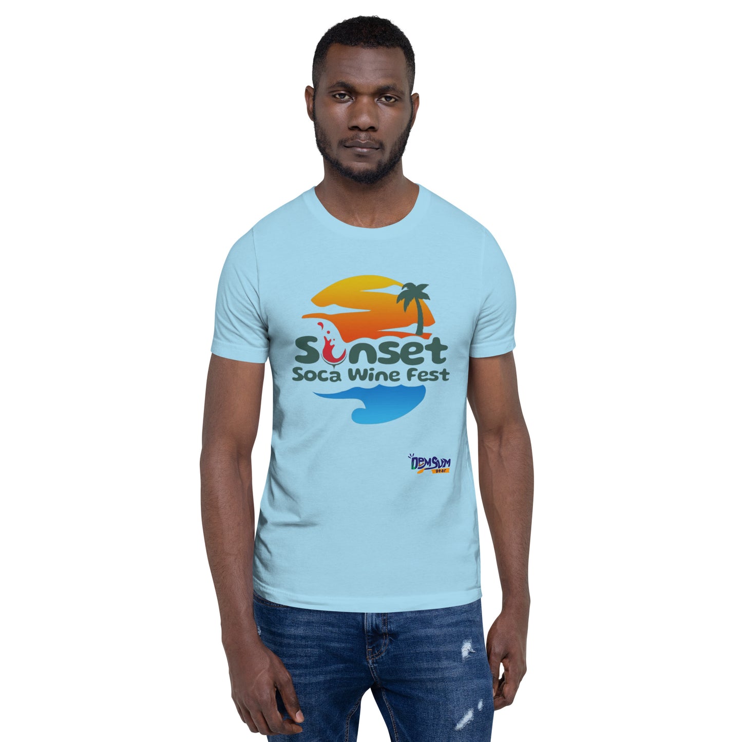 Sunset Soca Unisex t-shirt