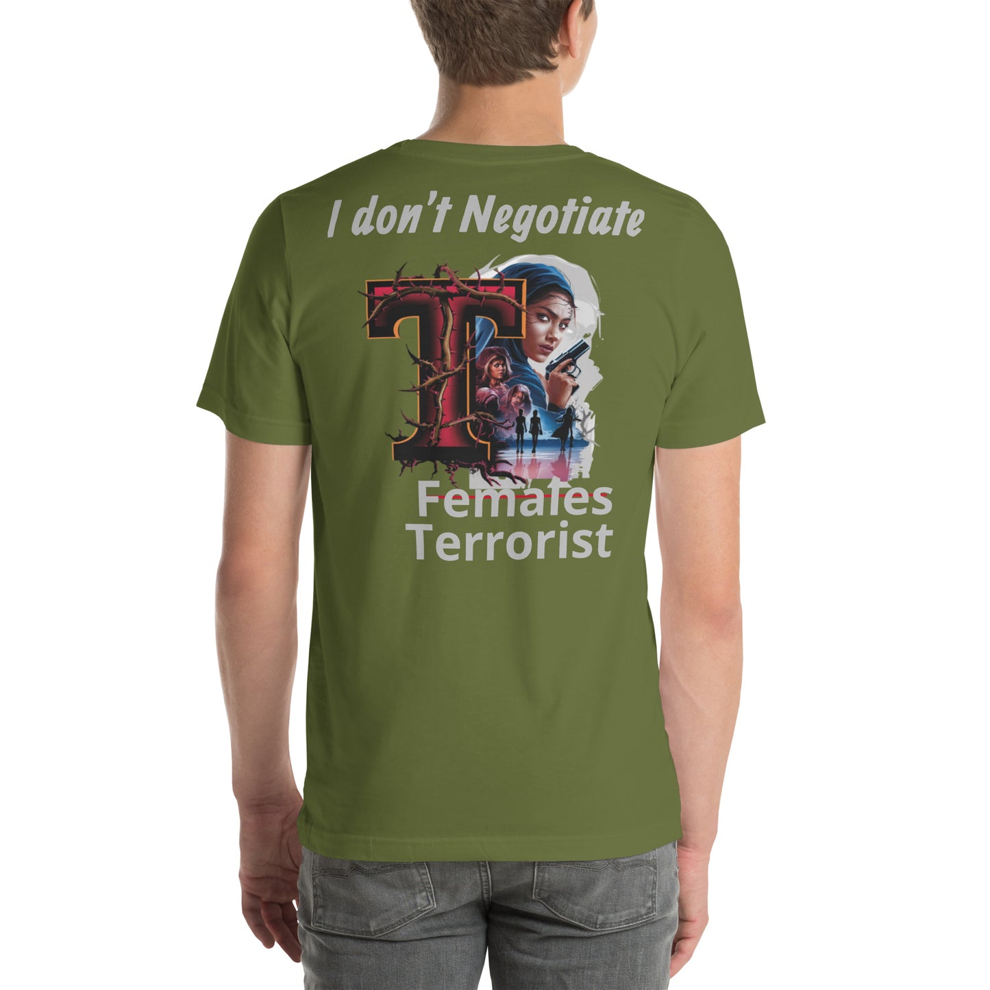 I dont negotiate t-shirt