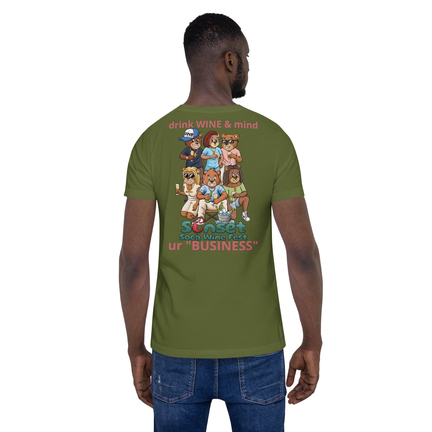 Sunset Soca Unisex t-shirt