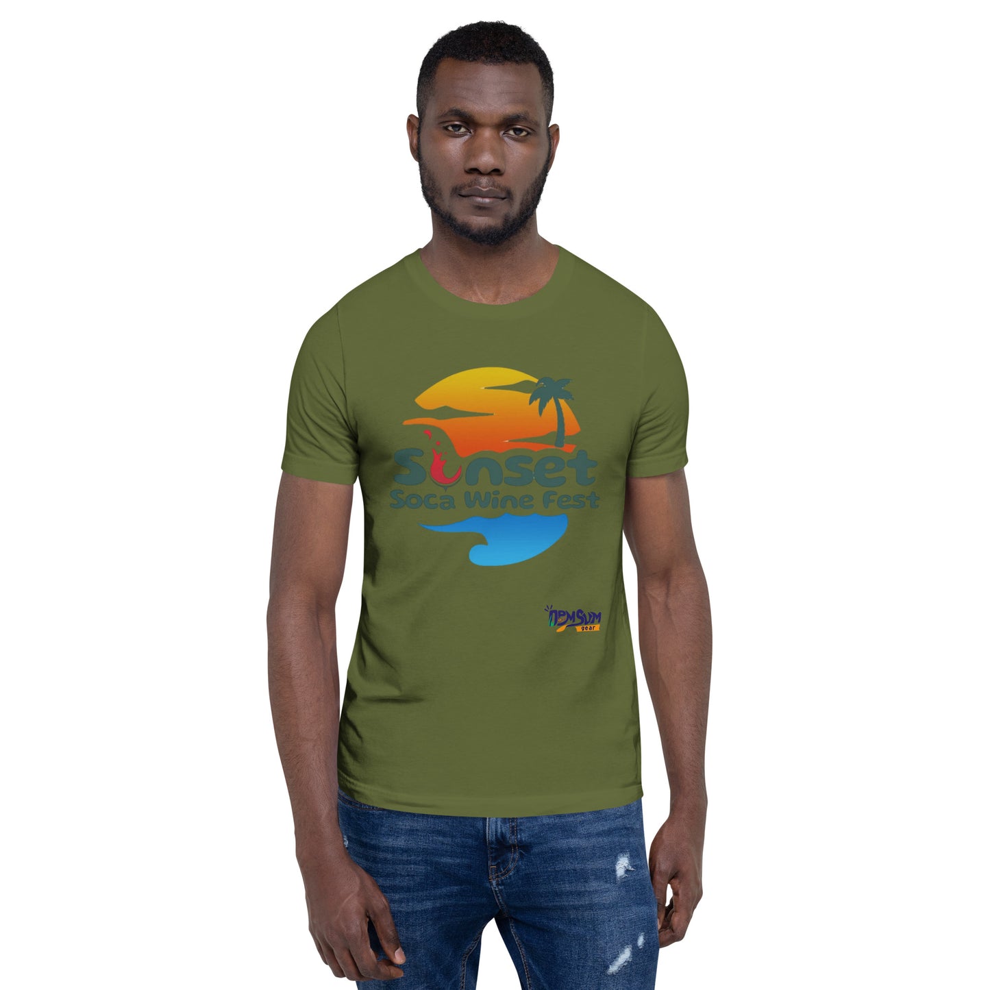 Sunset Soca Unisex t-shirt