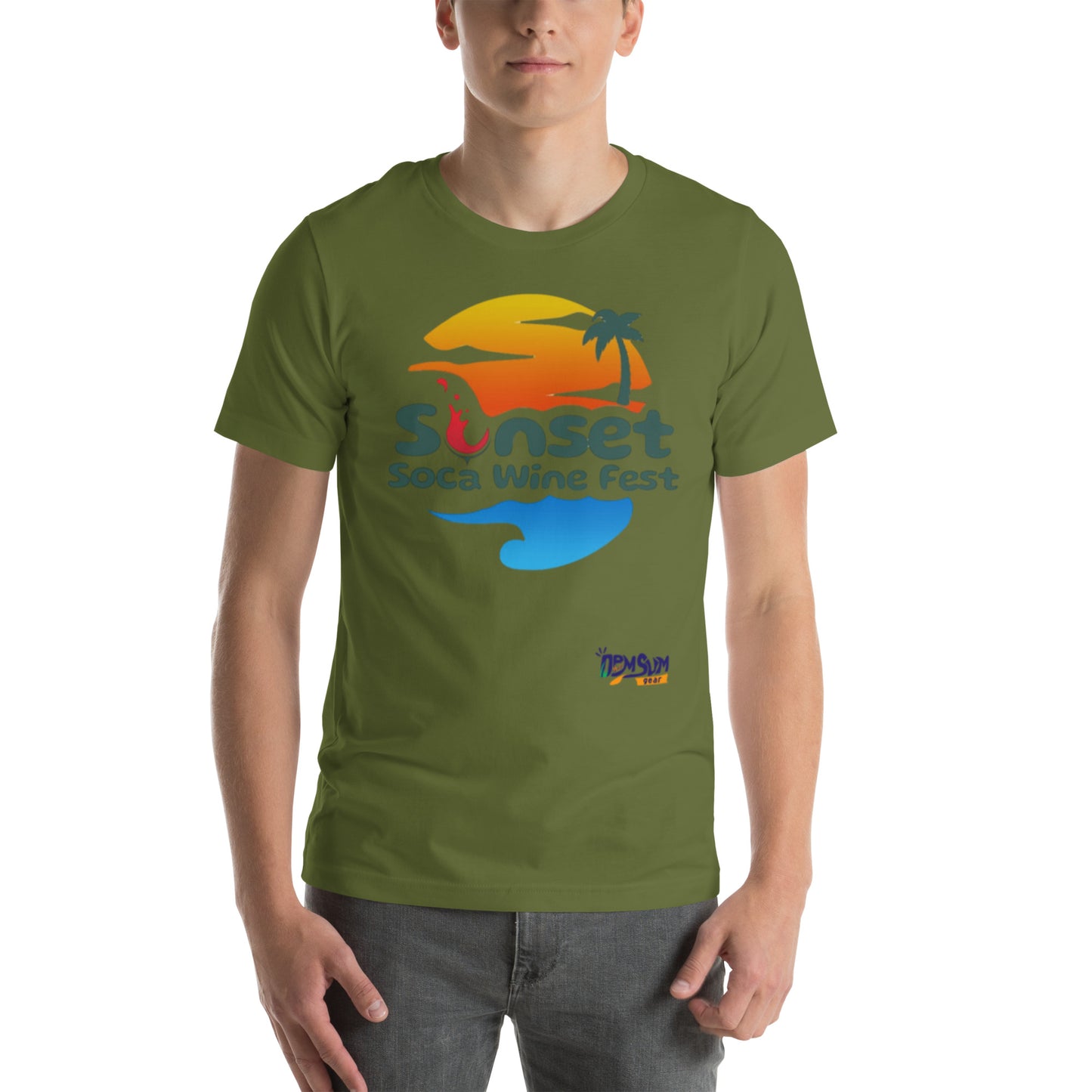 Lions Don't Sunset Soca Unisex t-shirt