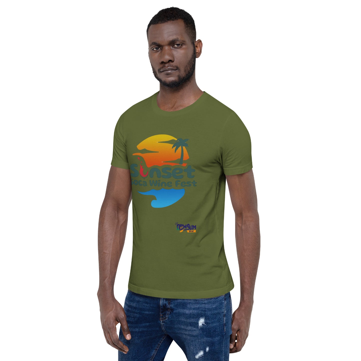 Sunset Soca Unisex t-shirt