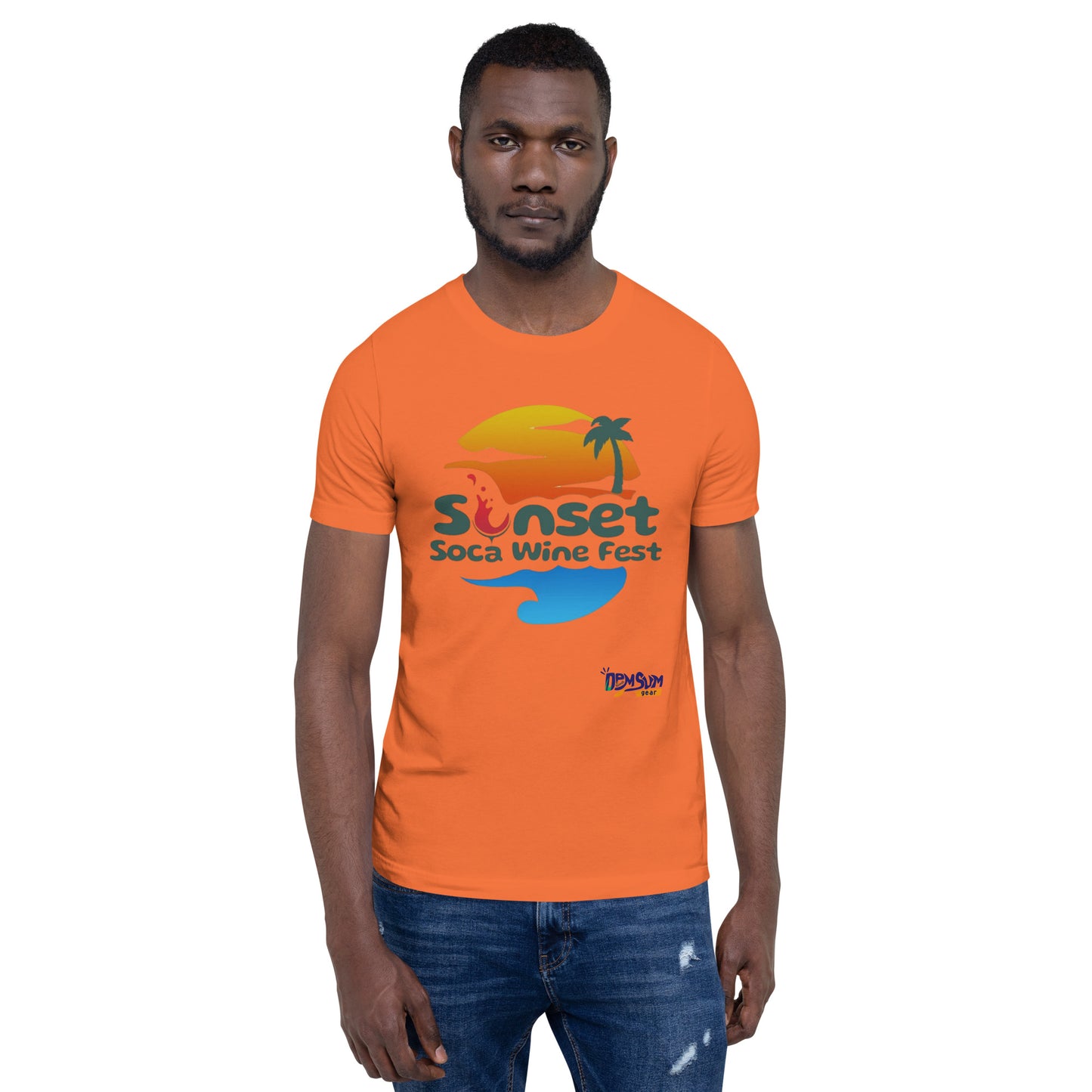Sunset Soca Unisex t-shirt