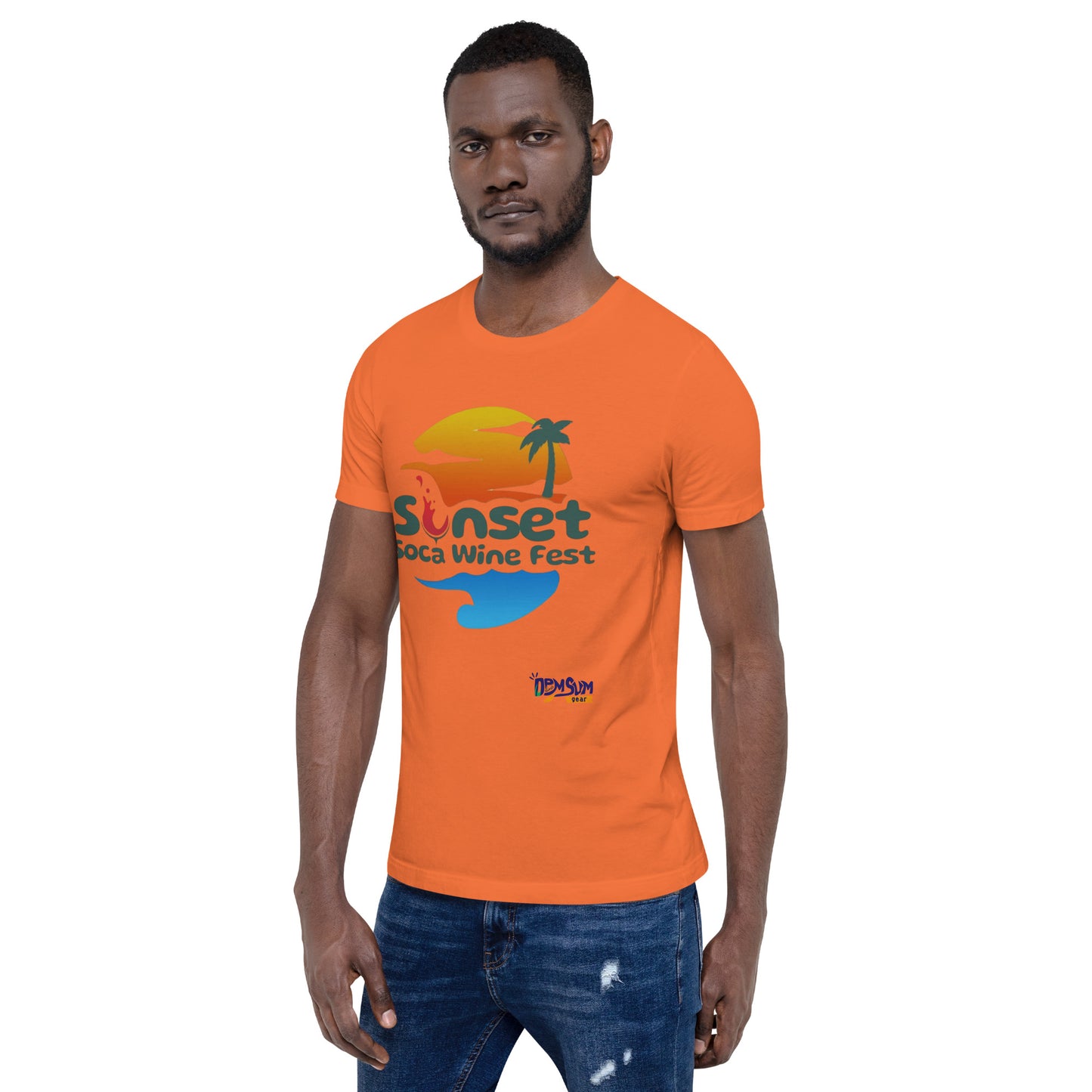 Sunset Soca Unisex t-shirt