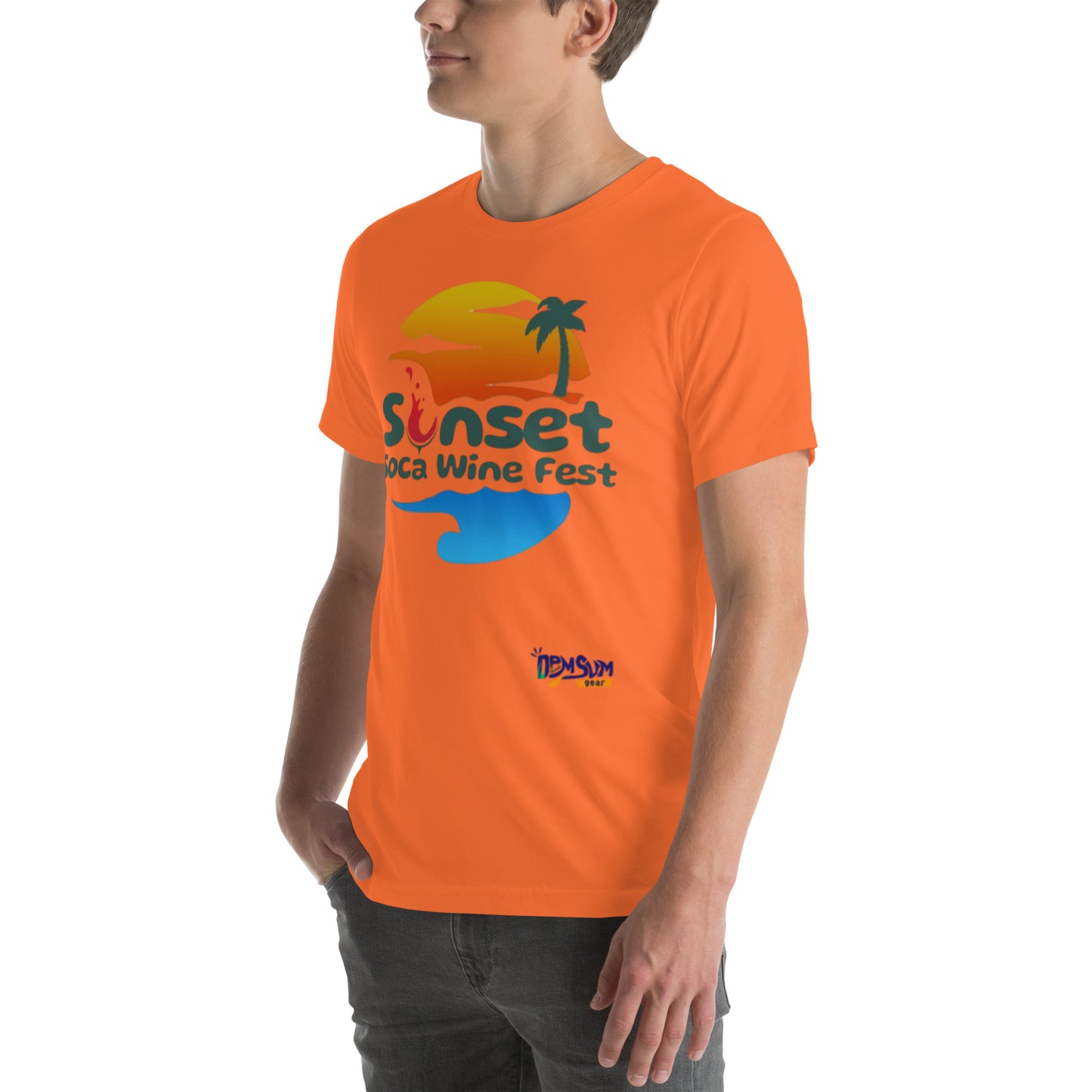 Lions Don't Sunset Soca Unisex t-shirt