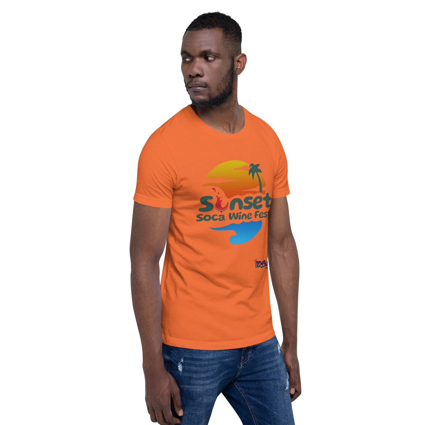 Sunset Soca Unisex t-shirt
