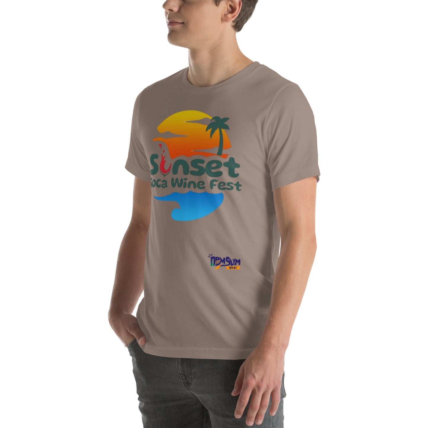 Lions Sunset Soca Unisex t-shirt