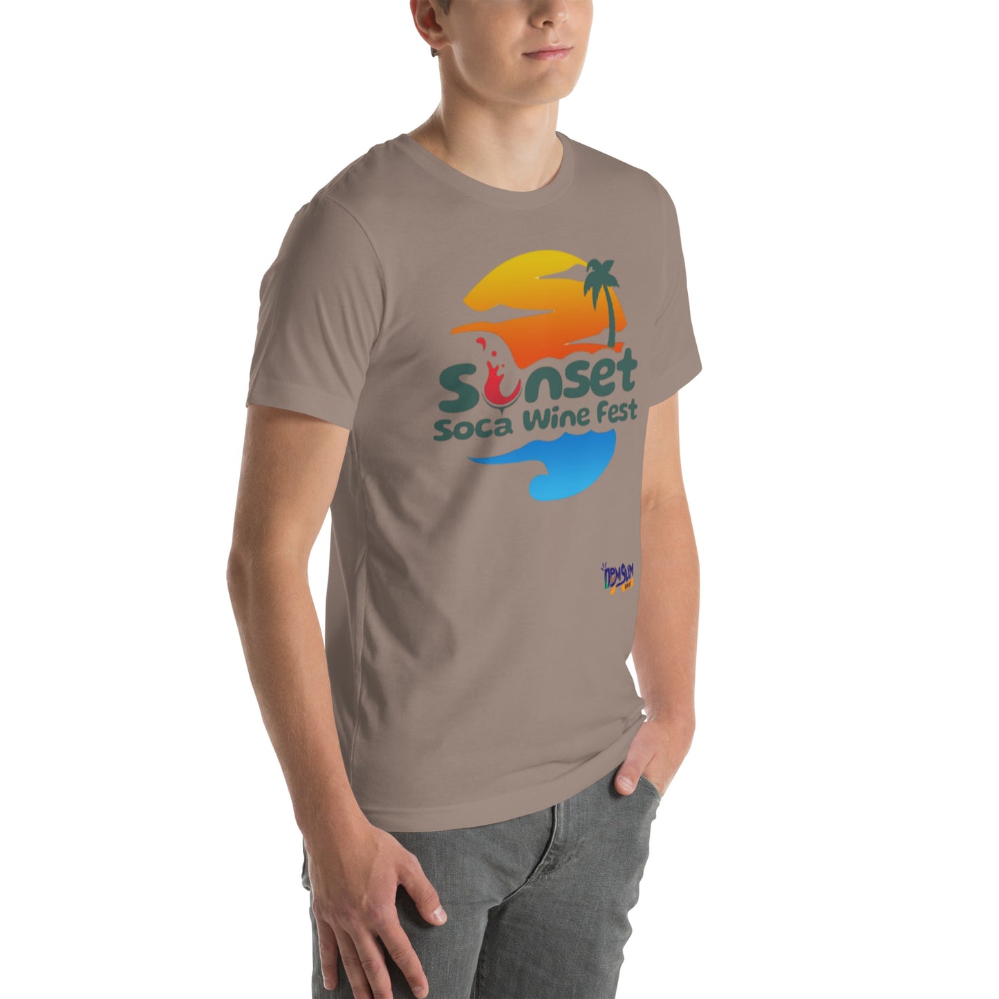 Lions Sunset Soca Unisex t-shirt