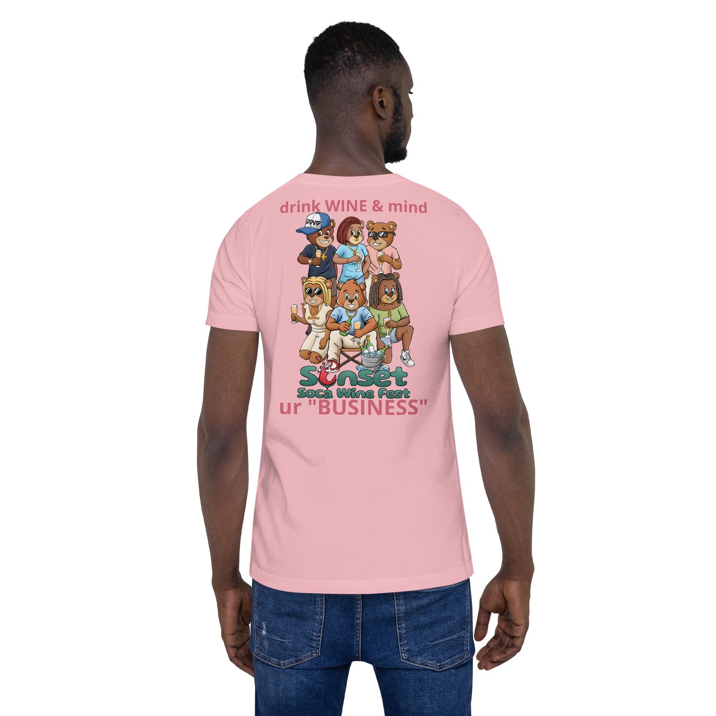 Sunset Soca Unisex t-shirt