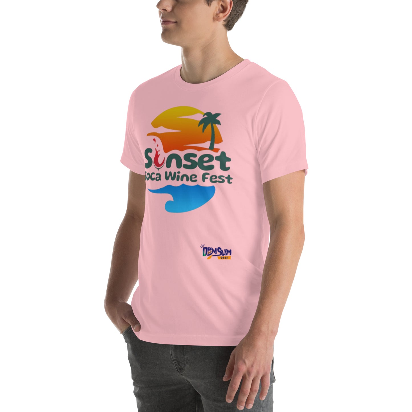 Lions Sunset Soca Unisex t-shirt