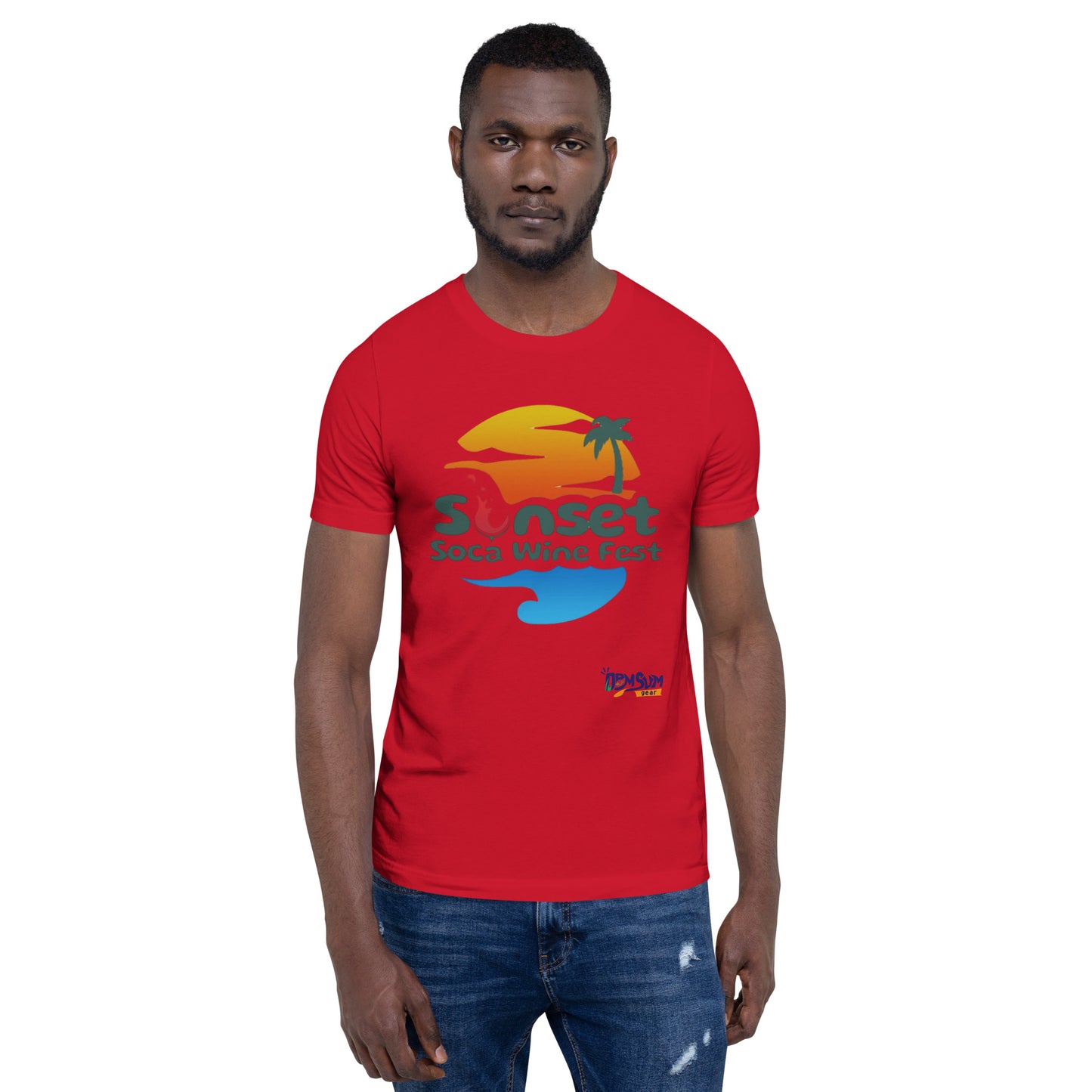 Sunset Soca Unisex t-shirt