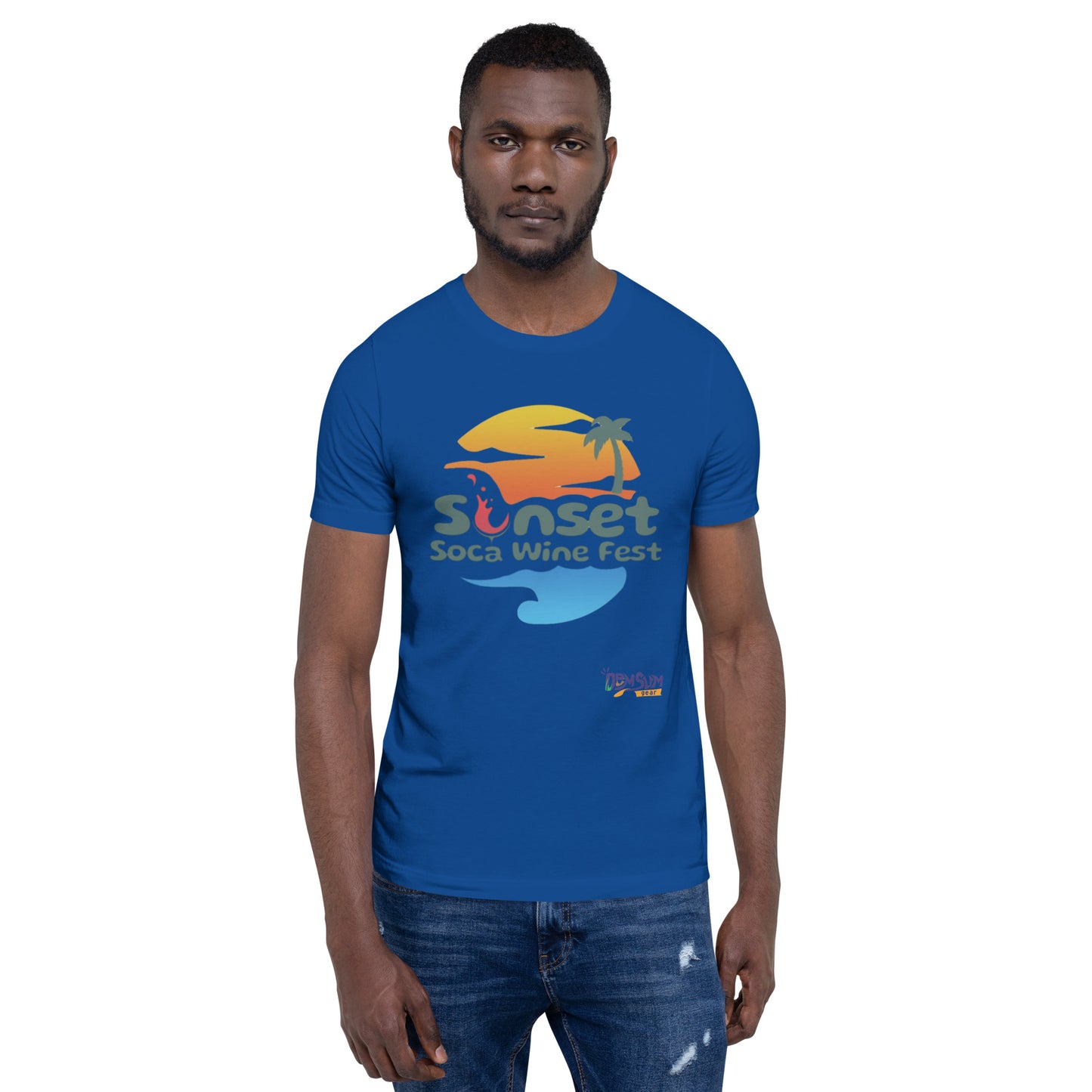 Sunset Soca Unisex t-shirt