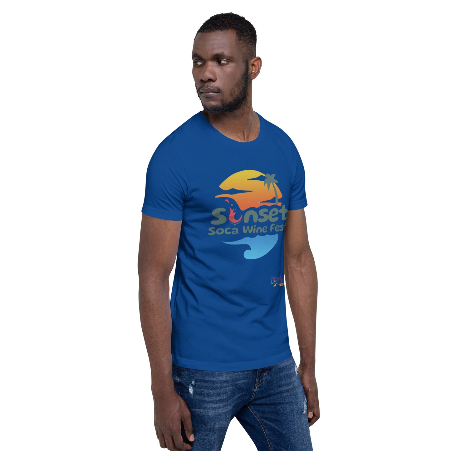 Sunset Soca Unisex t-shirt
