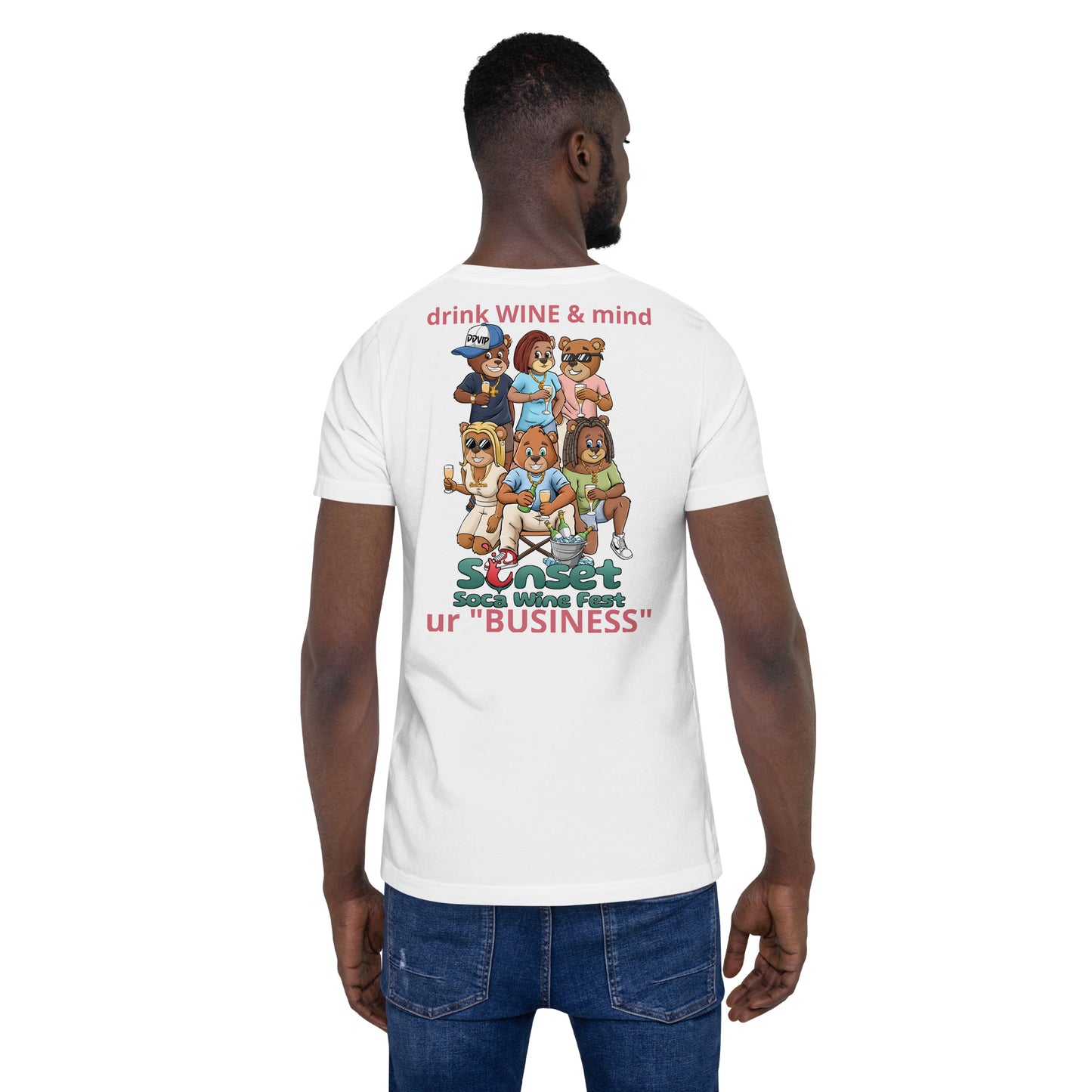 Sunset Soca Unisex t-shirt