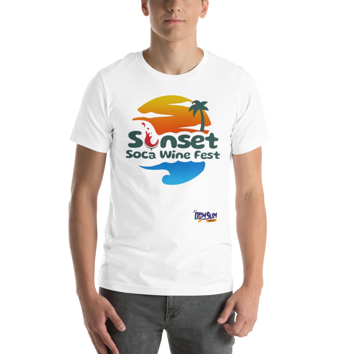 Lions Sunset Soca Unisex t-shirt