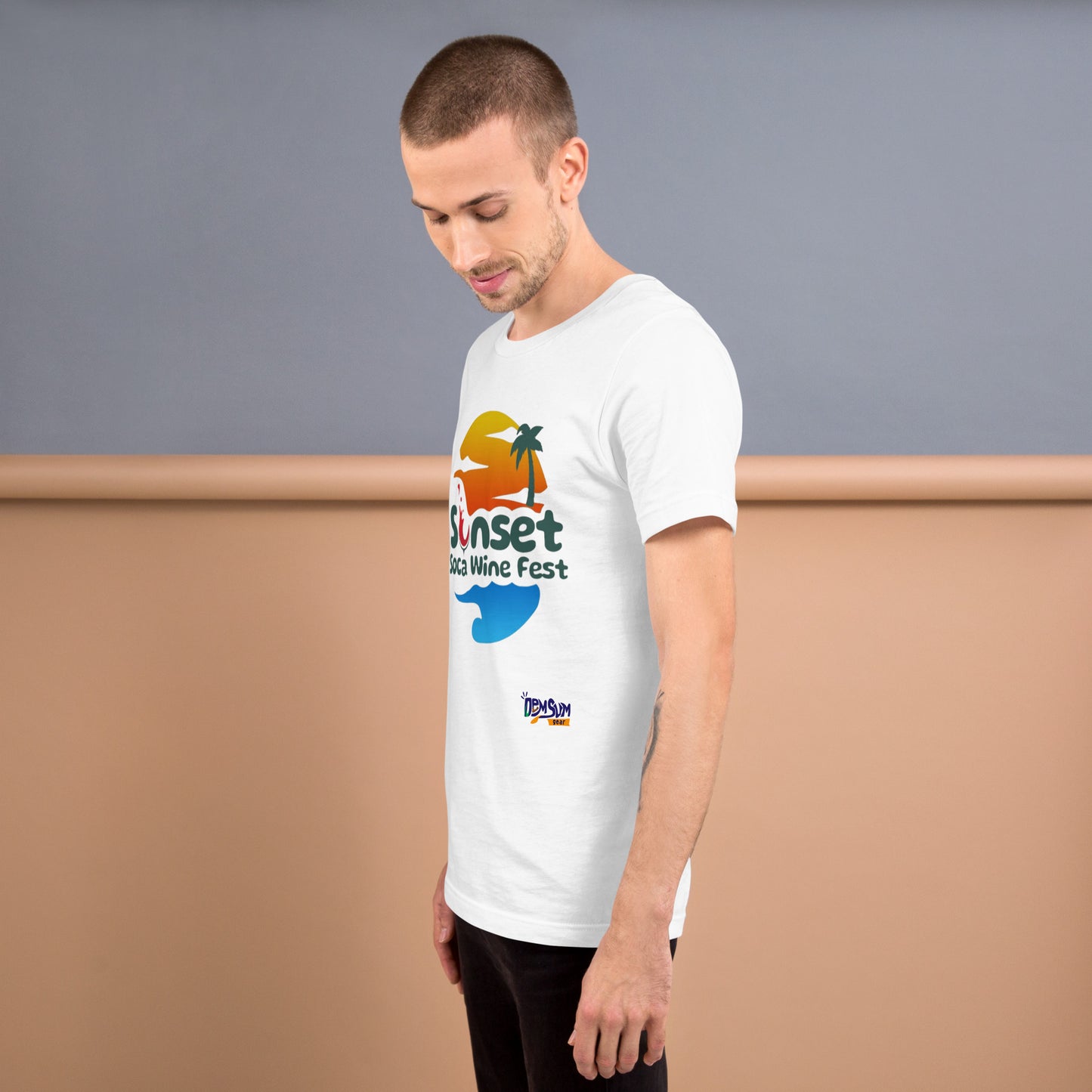 Sunset Soca Unisex t-shirt