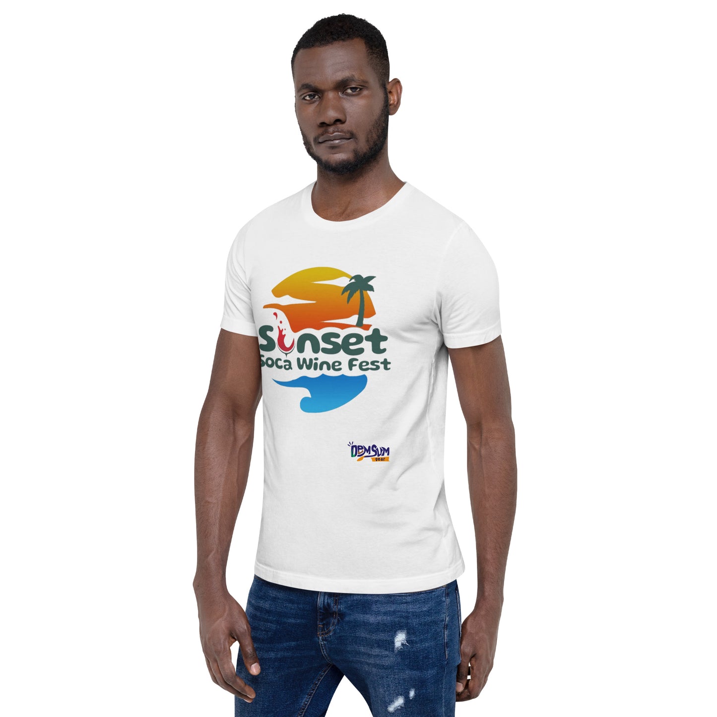Sunset Soca Unisex t-shirt
