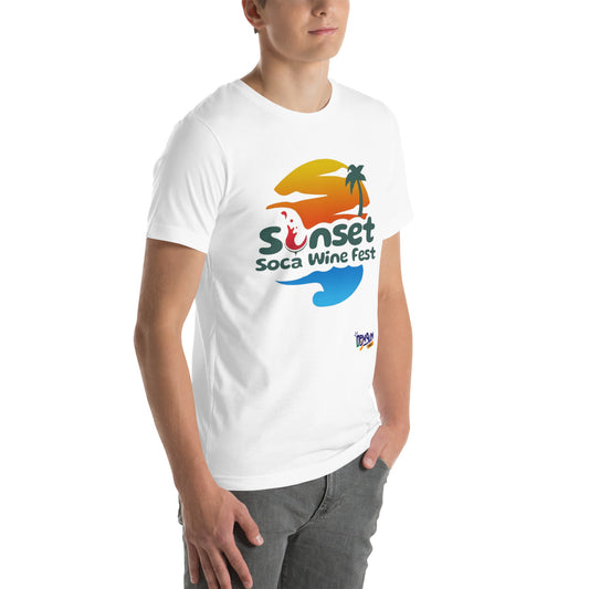 Sunset Soca Unisex t-shirt