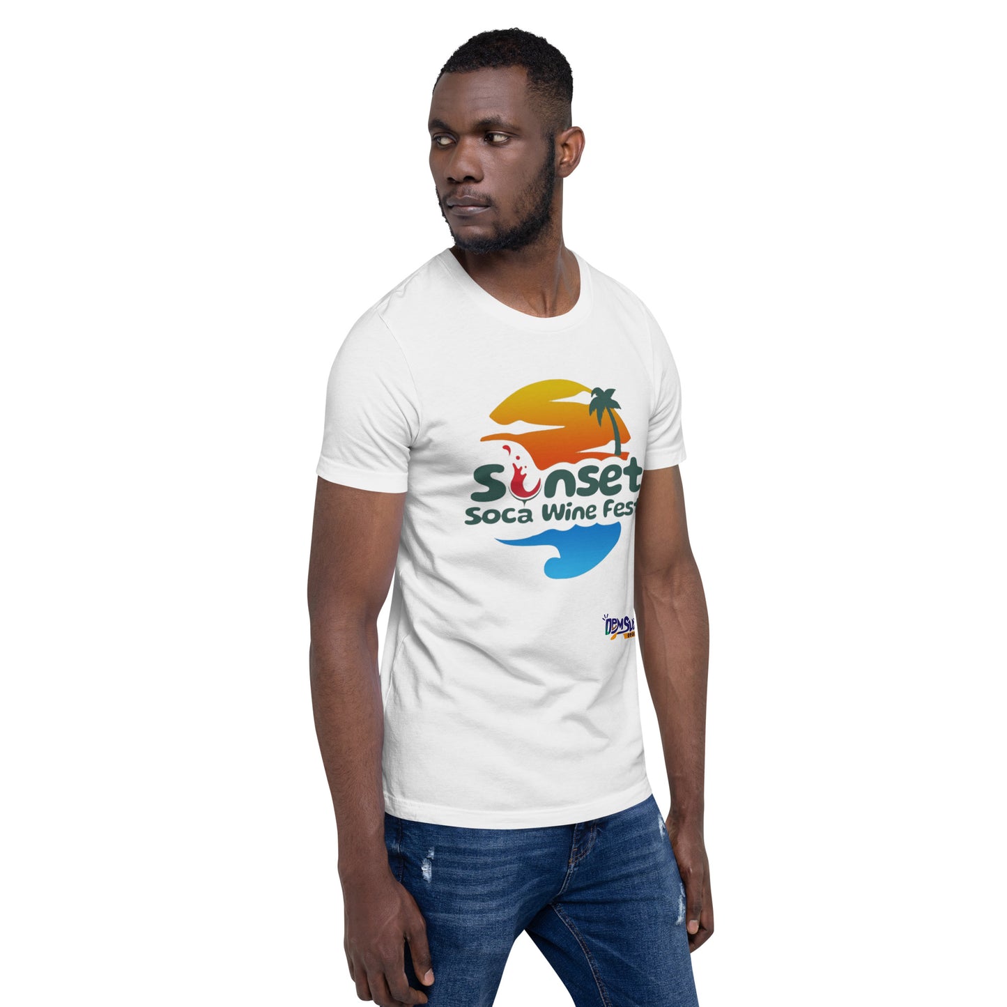 Sunset Soca Unisex t-shirt