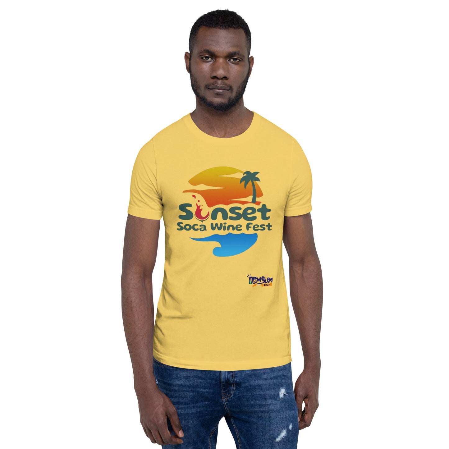 Sunset Soca Unisex t-shirt