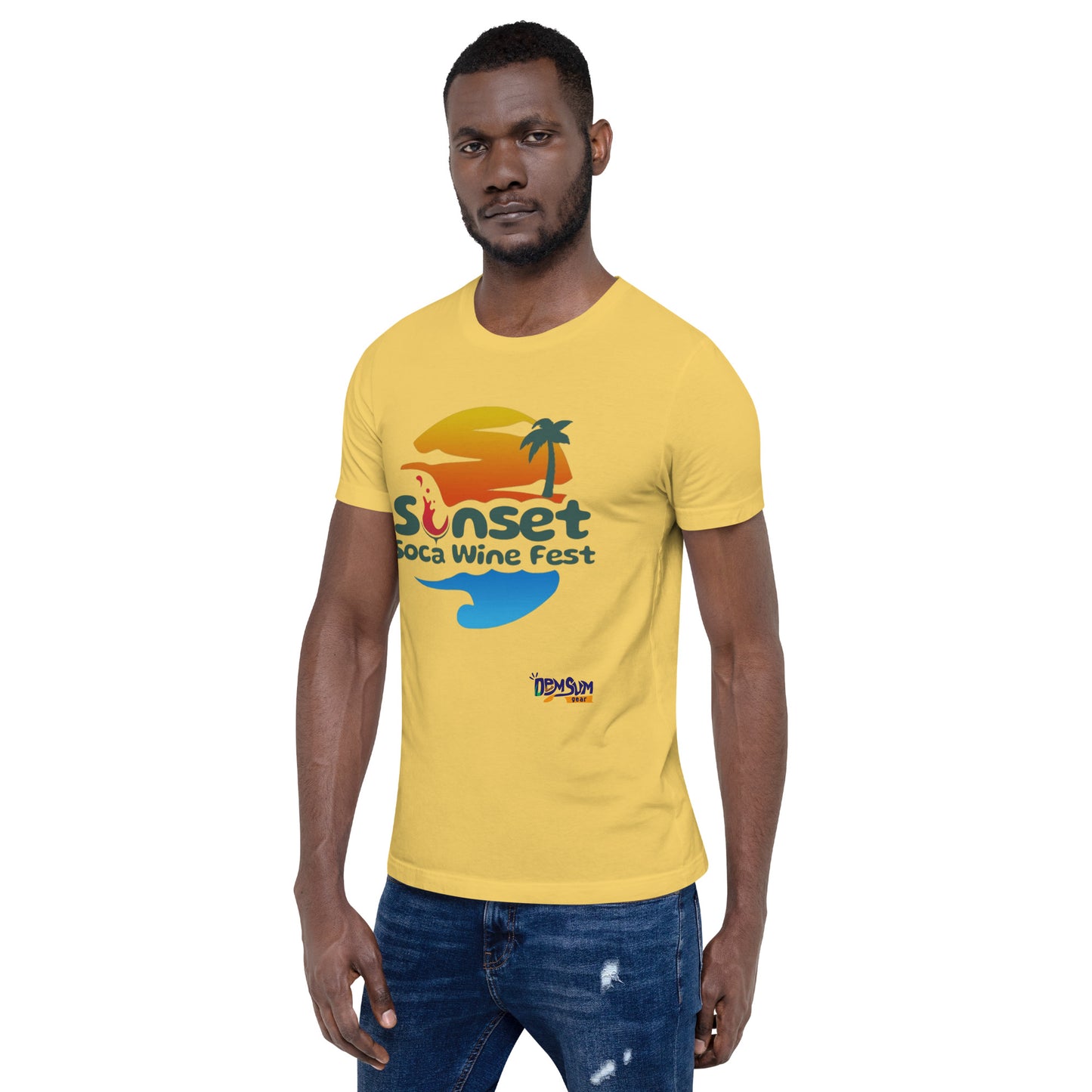 Sunset Soca Unisex t-shirt