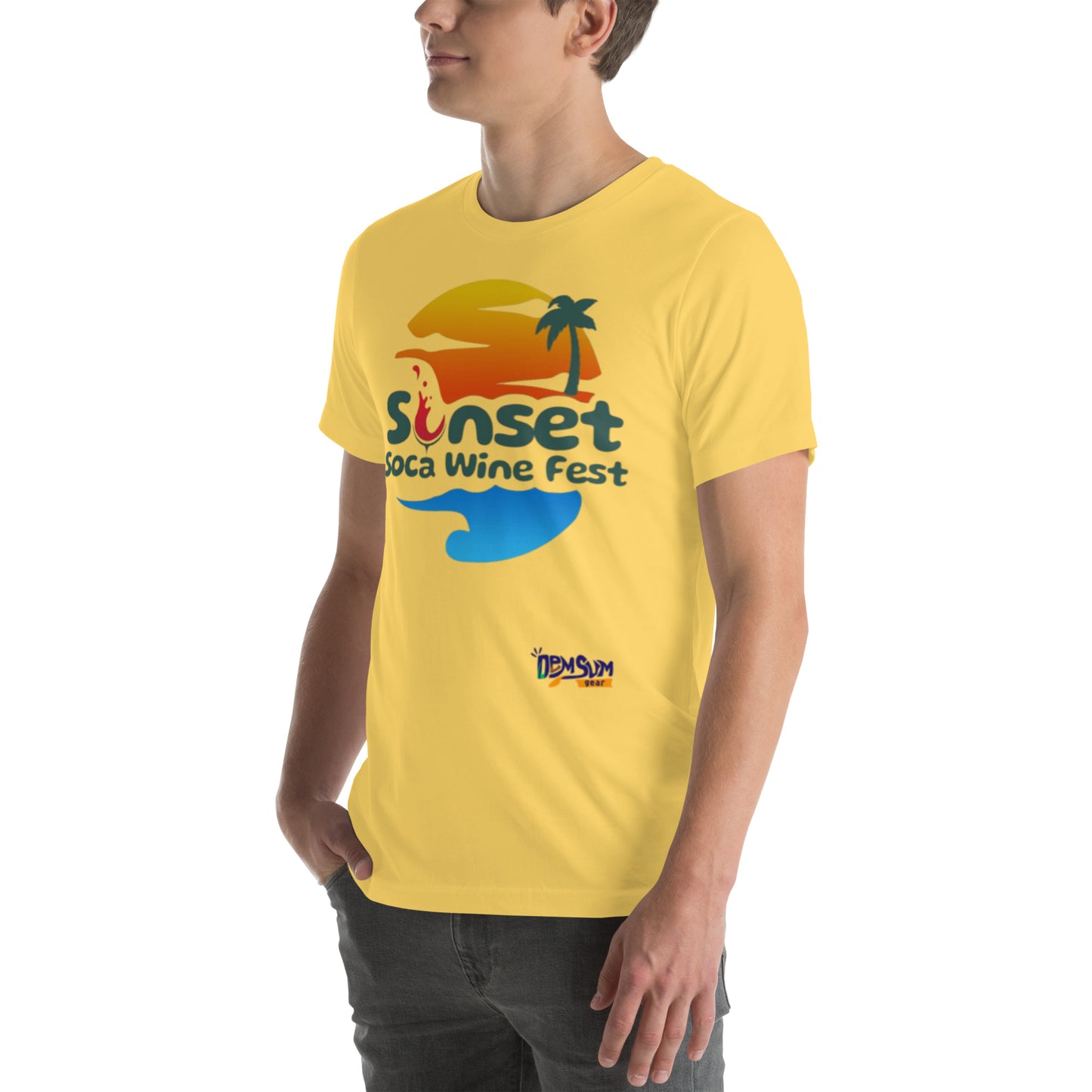 Sunset Soca Don't Negotiate Unisex t-shirt