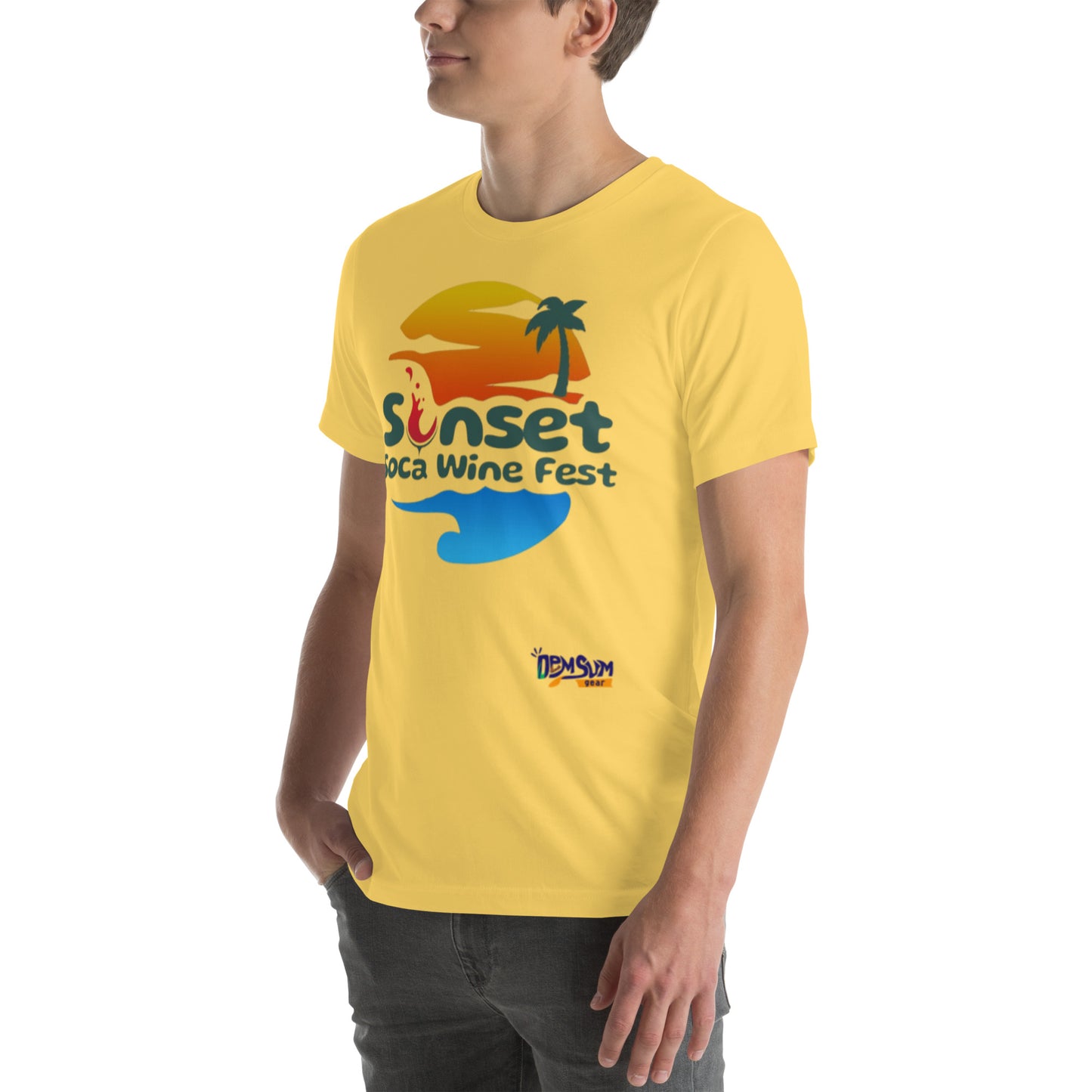 Lions Sunset Soca Unisex t-shirt