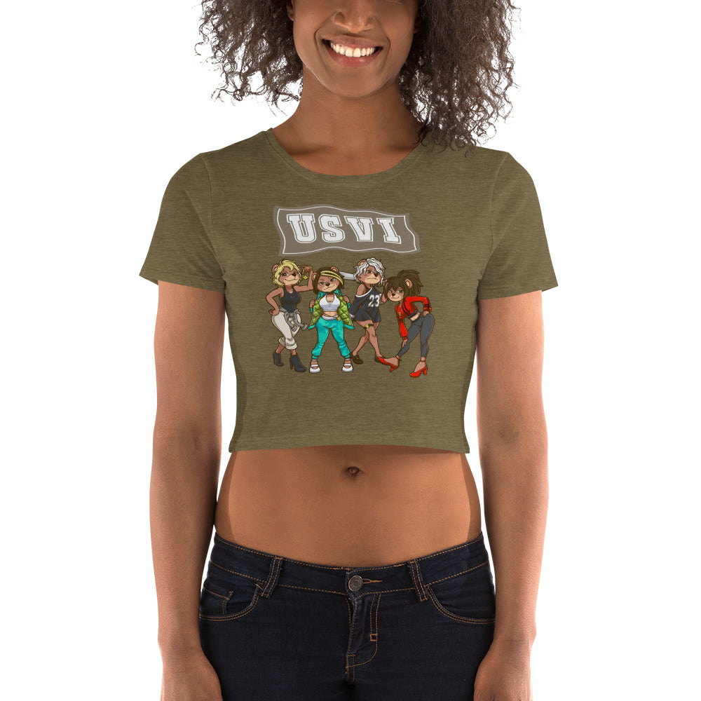 USVI Women’s Crop Tee