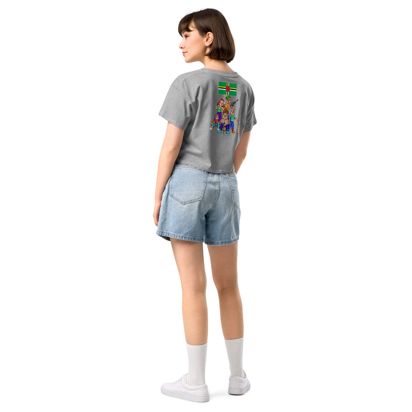 Just Dominica Women’s crop top