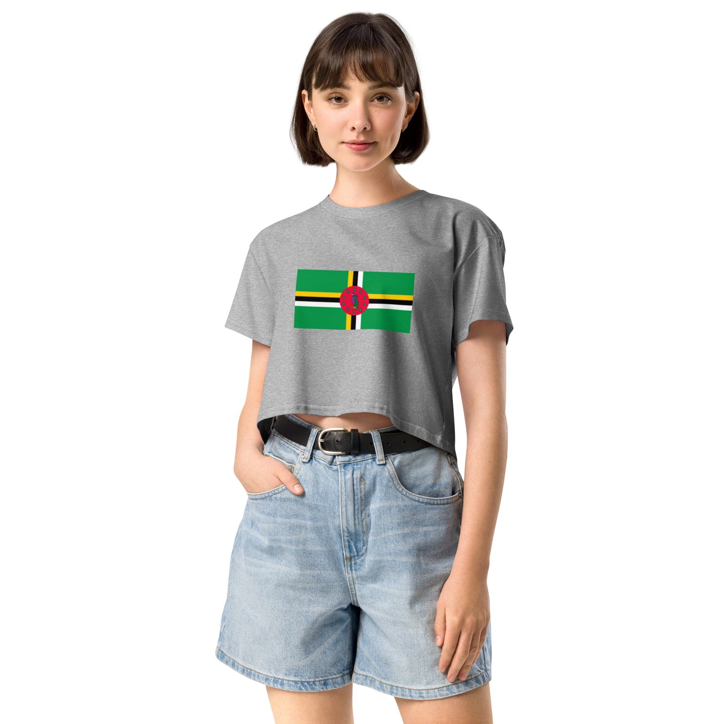 Just Dominica Women’s crop top
