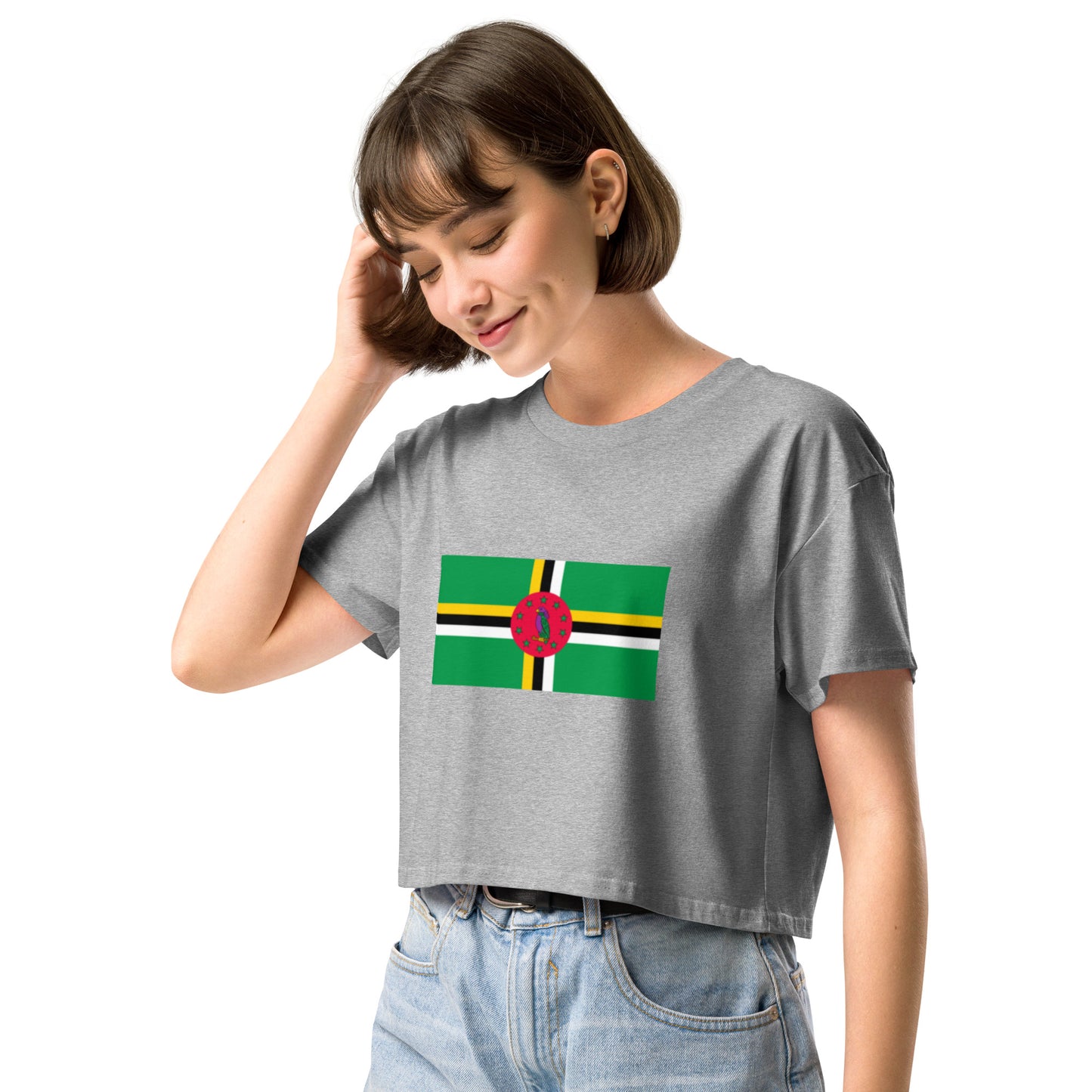 Just Dominica Women’s crop top