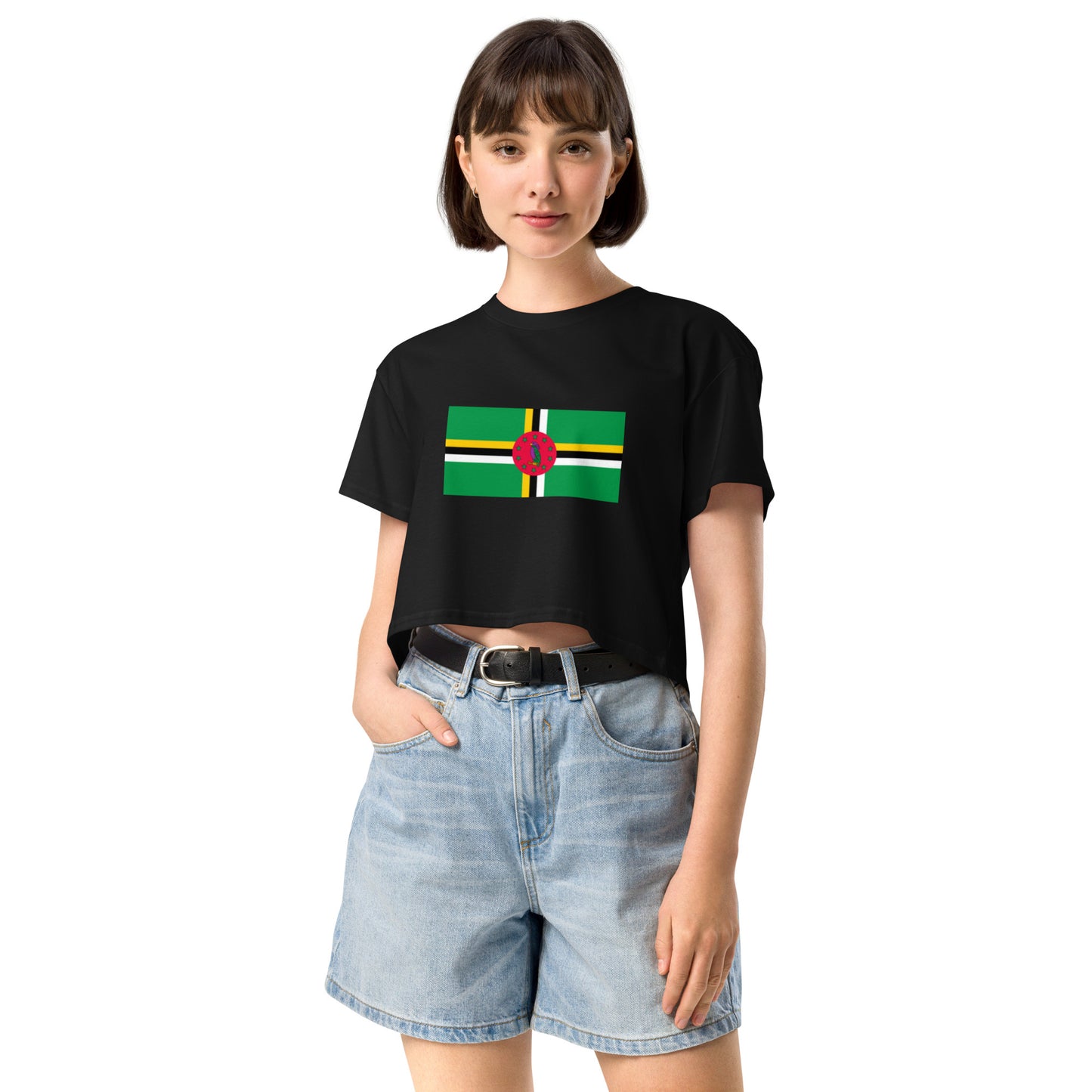 Just Dominica Women’s crop top