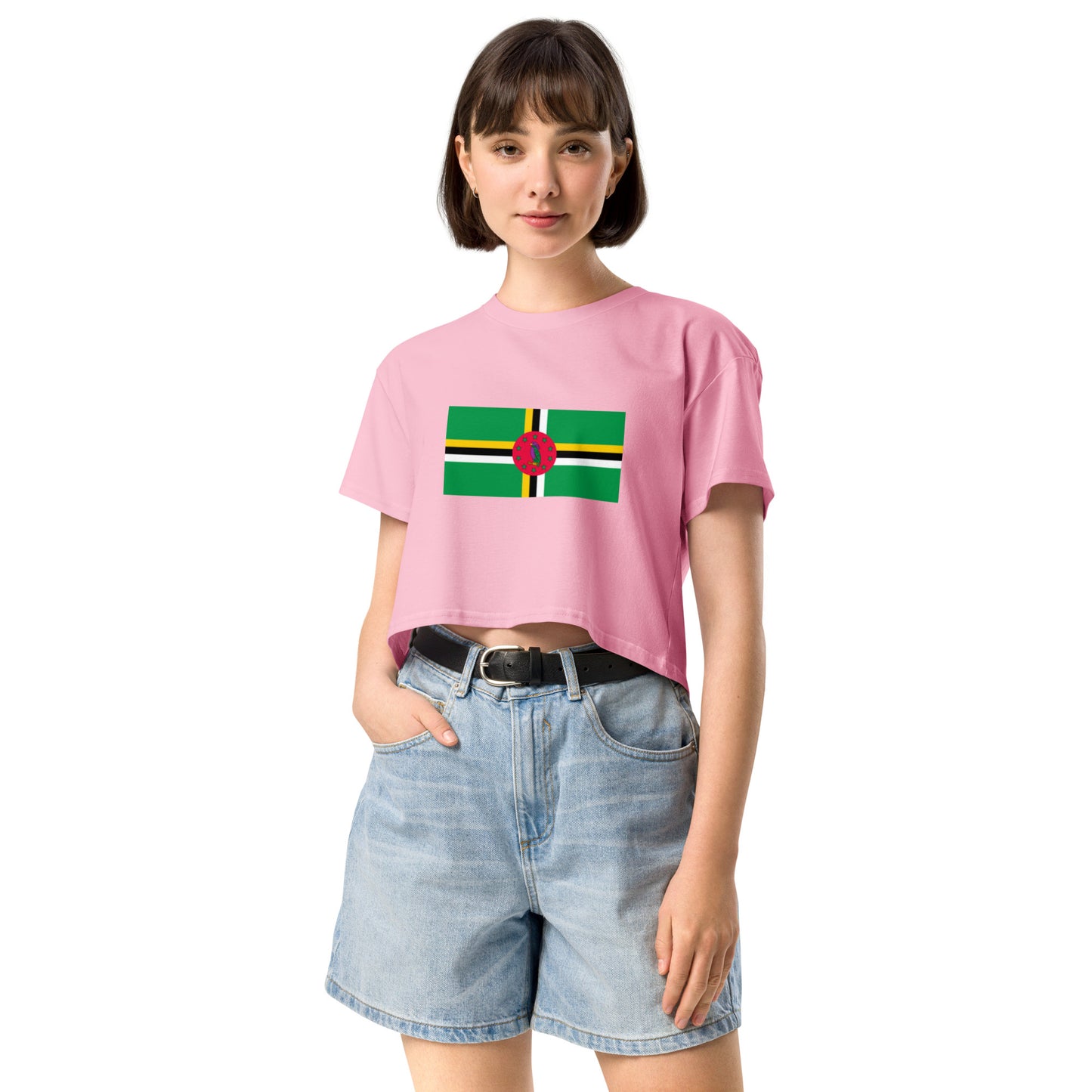 Just Dominica Women’s crop top