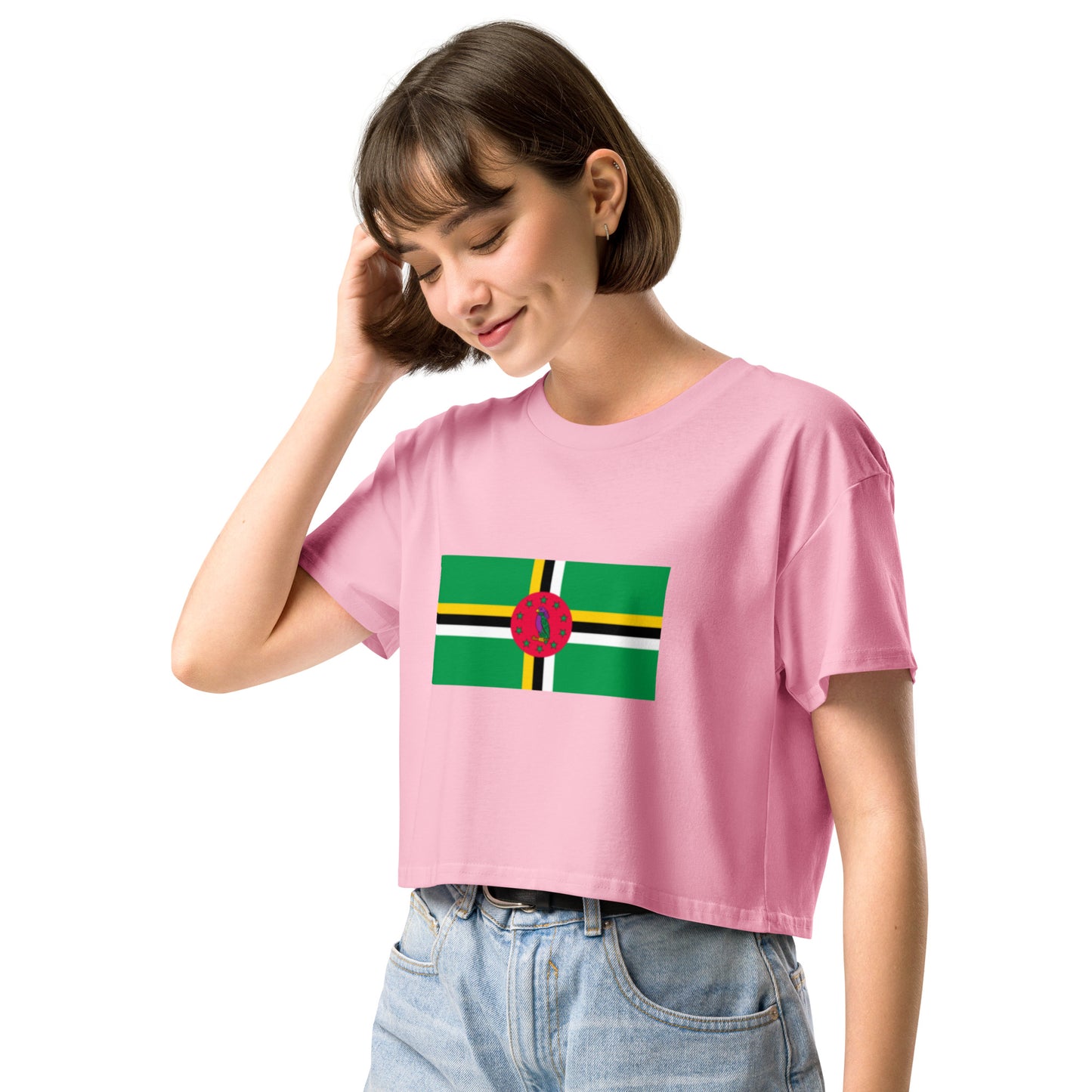 Just Dominica Women’s crop top
