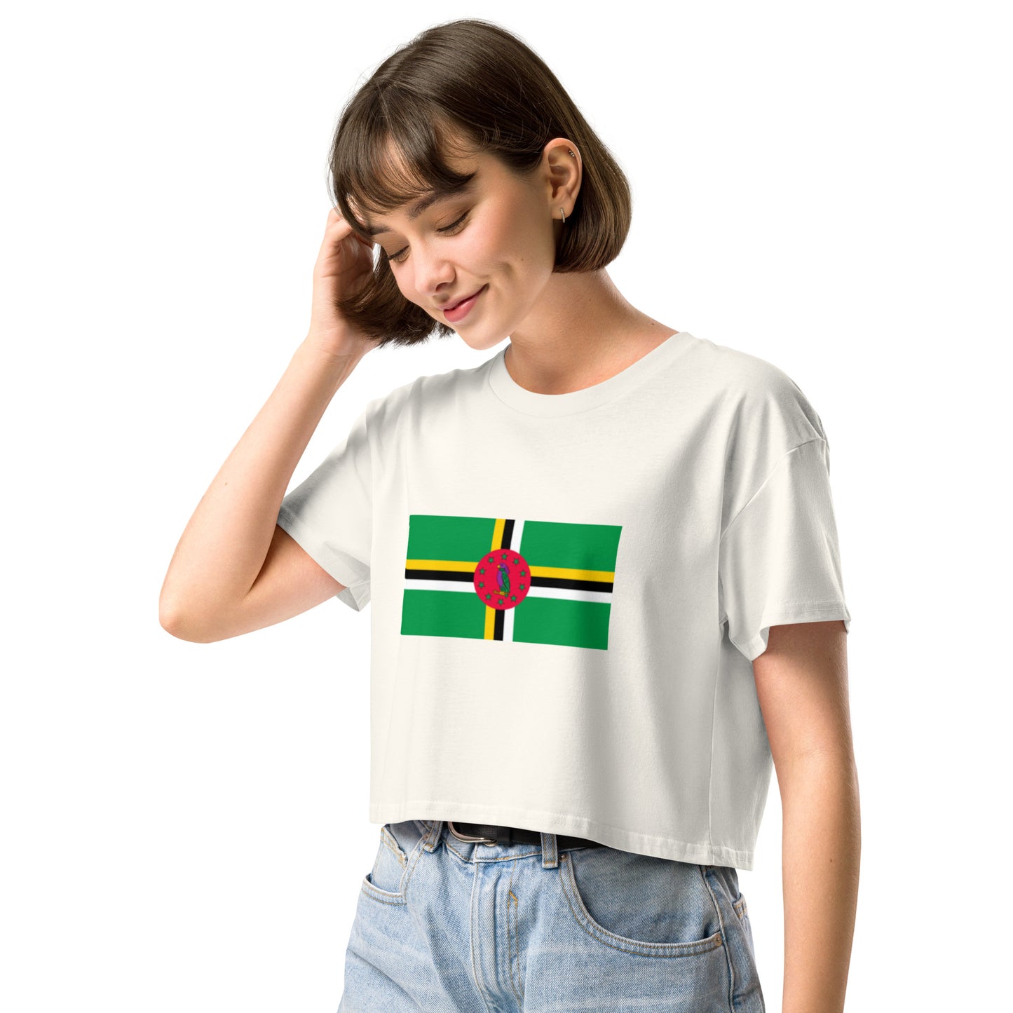 Just Dominica Women’s crop top