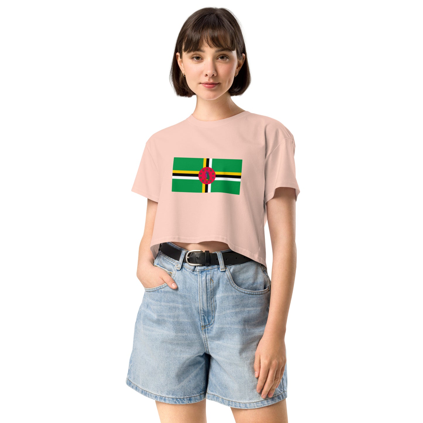 Just Dominica Women’s crop top