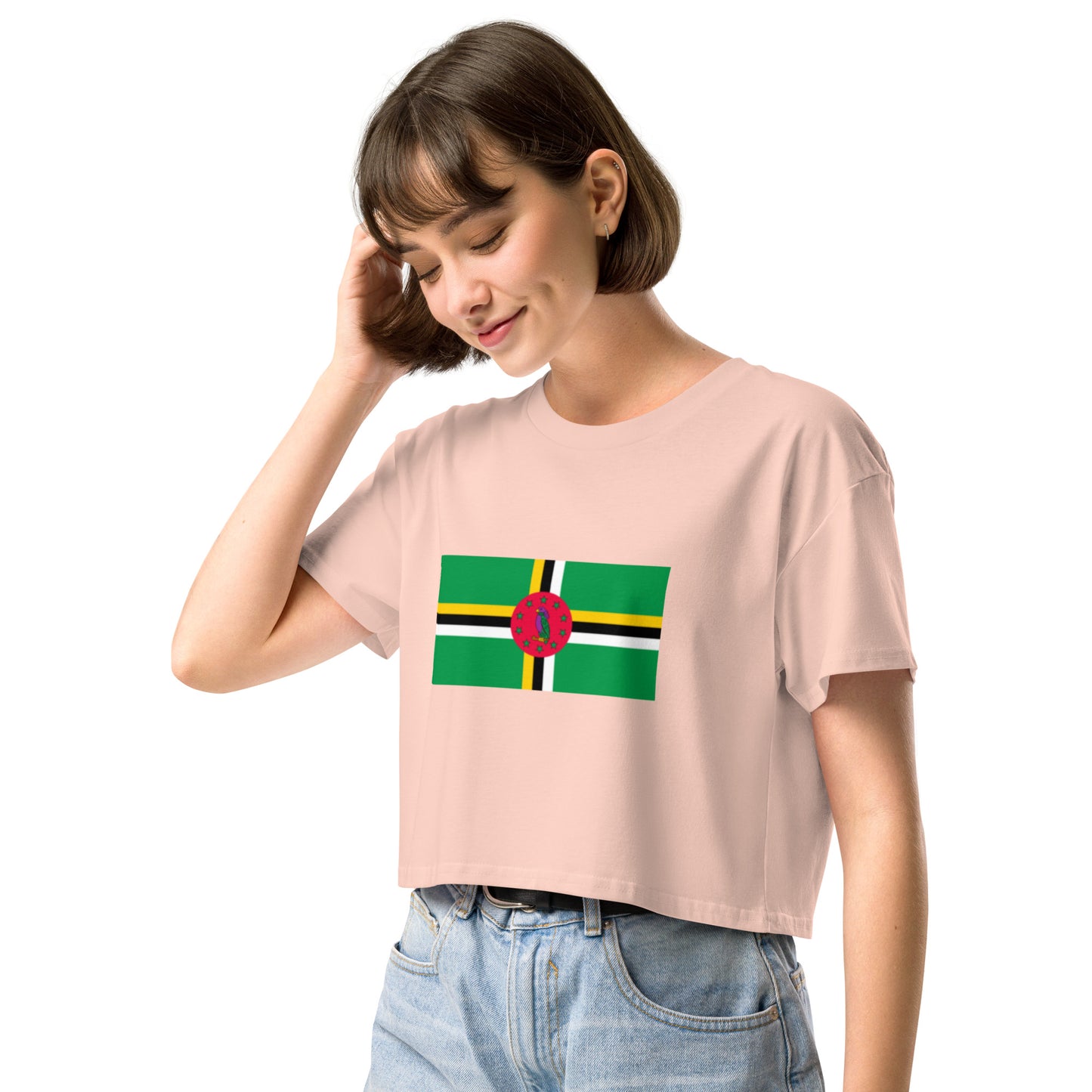 Just Dominica Women’s crop top