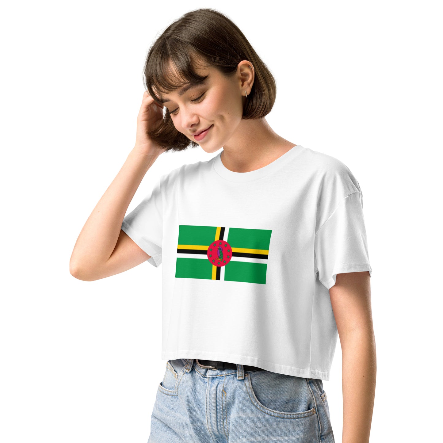Just Dominica Women’s crop top
