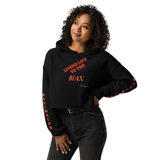Livn2max Crop Hoodie