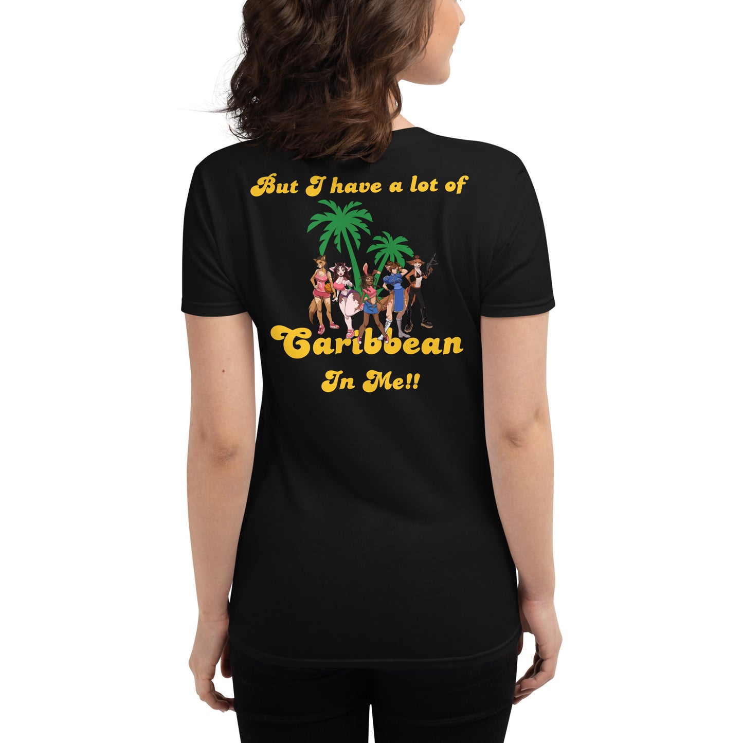Not from the Caribbean Women's short sleeve t-shirt