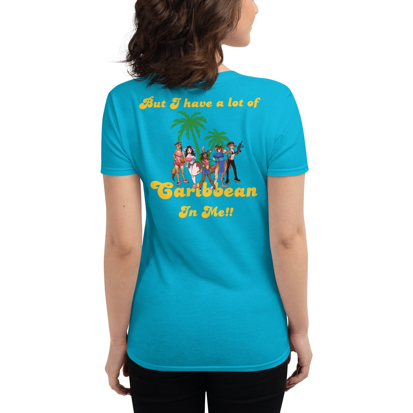 Not from the Caribbean Women's short sleeve t-shirt