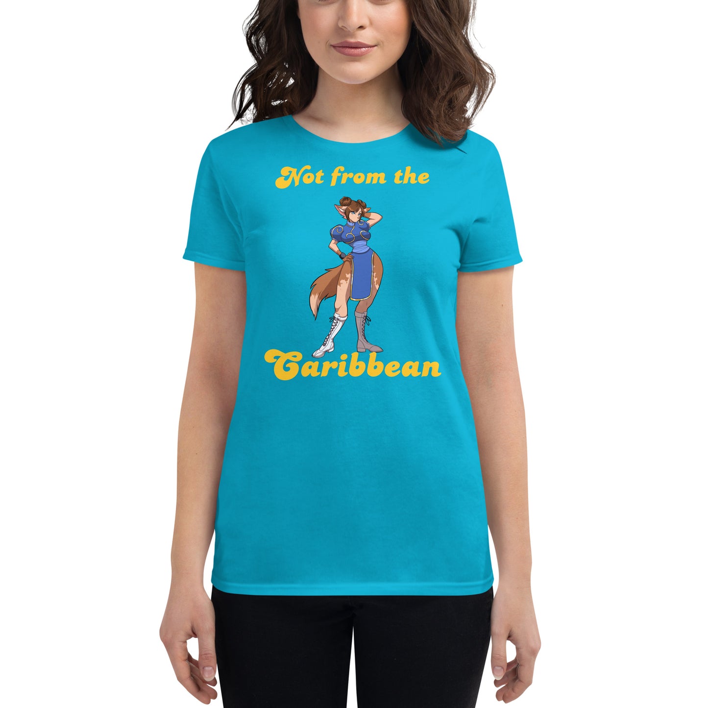 Not from the Caribbean Women's short sleeve t-shirt