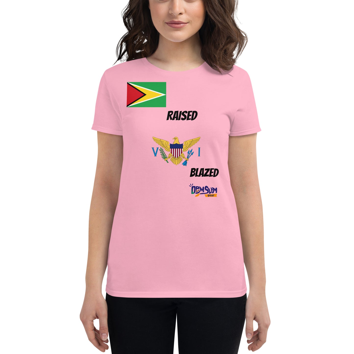 GUYAN_RAISED_VI_BLAZED Women's short sleeve t-shirt