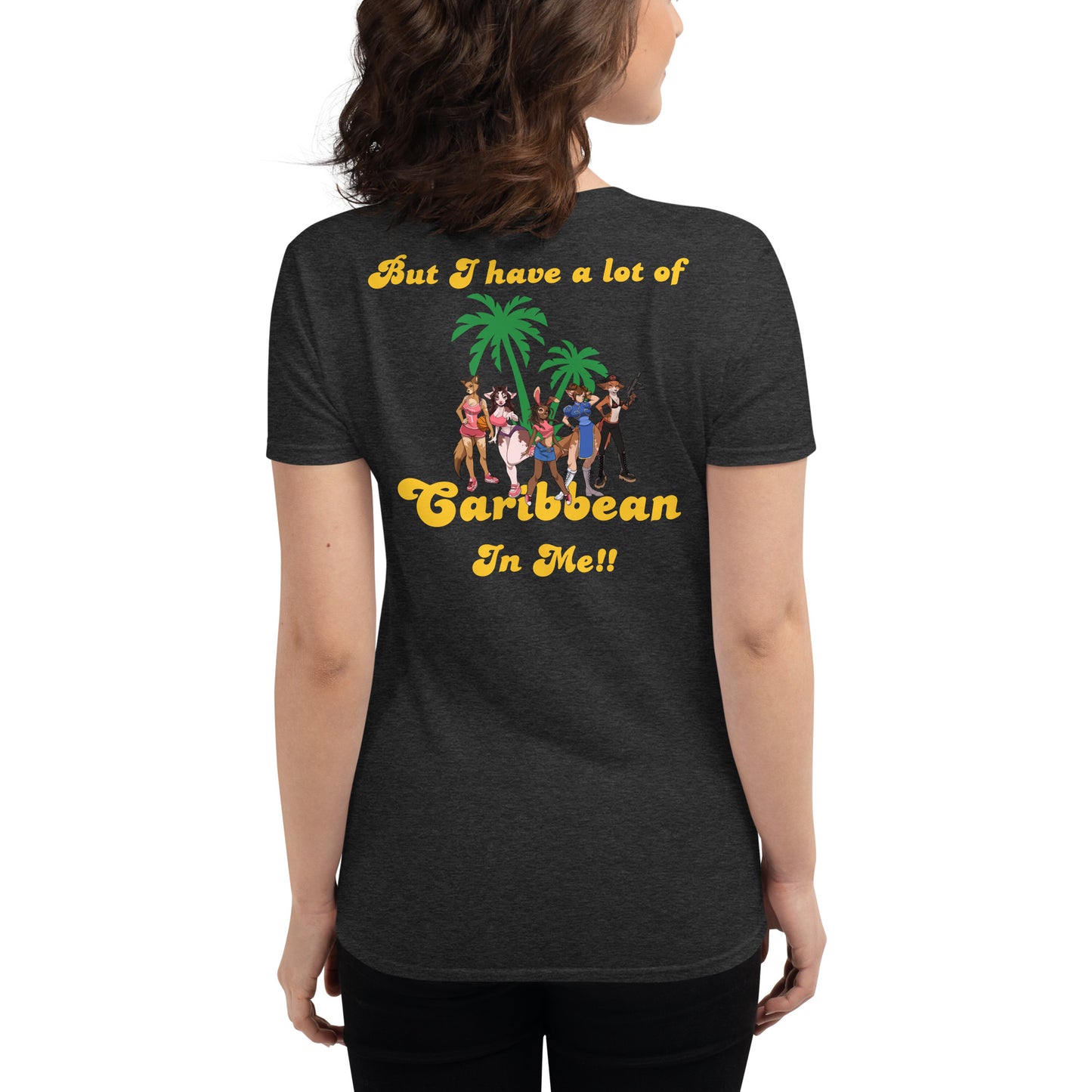 Not from the Caribbean Women's short sleeve t-shirt