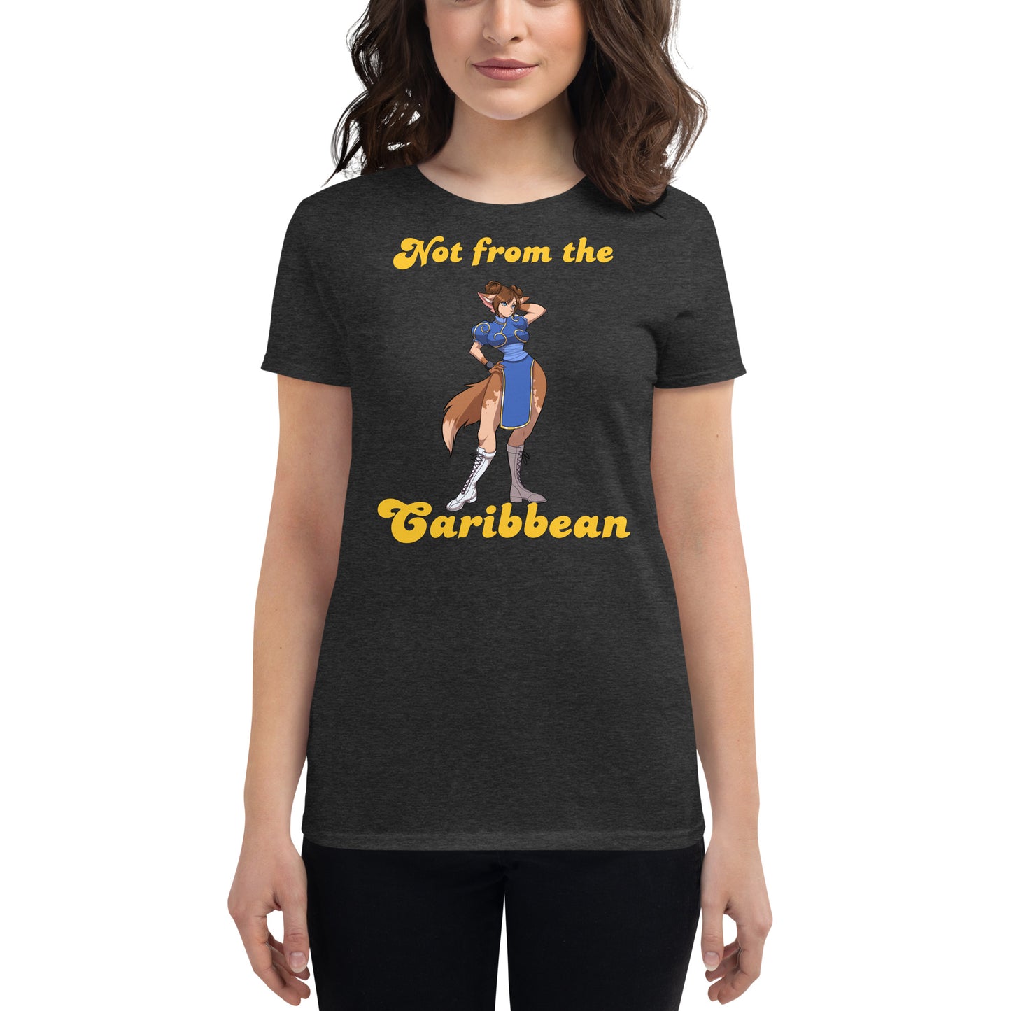 Not from the Caribbean Women's short sleeve t-shirt